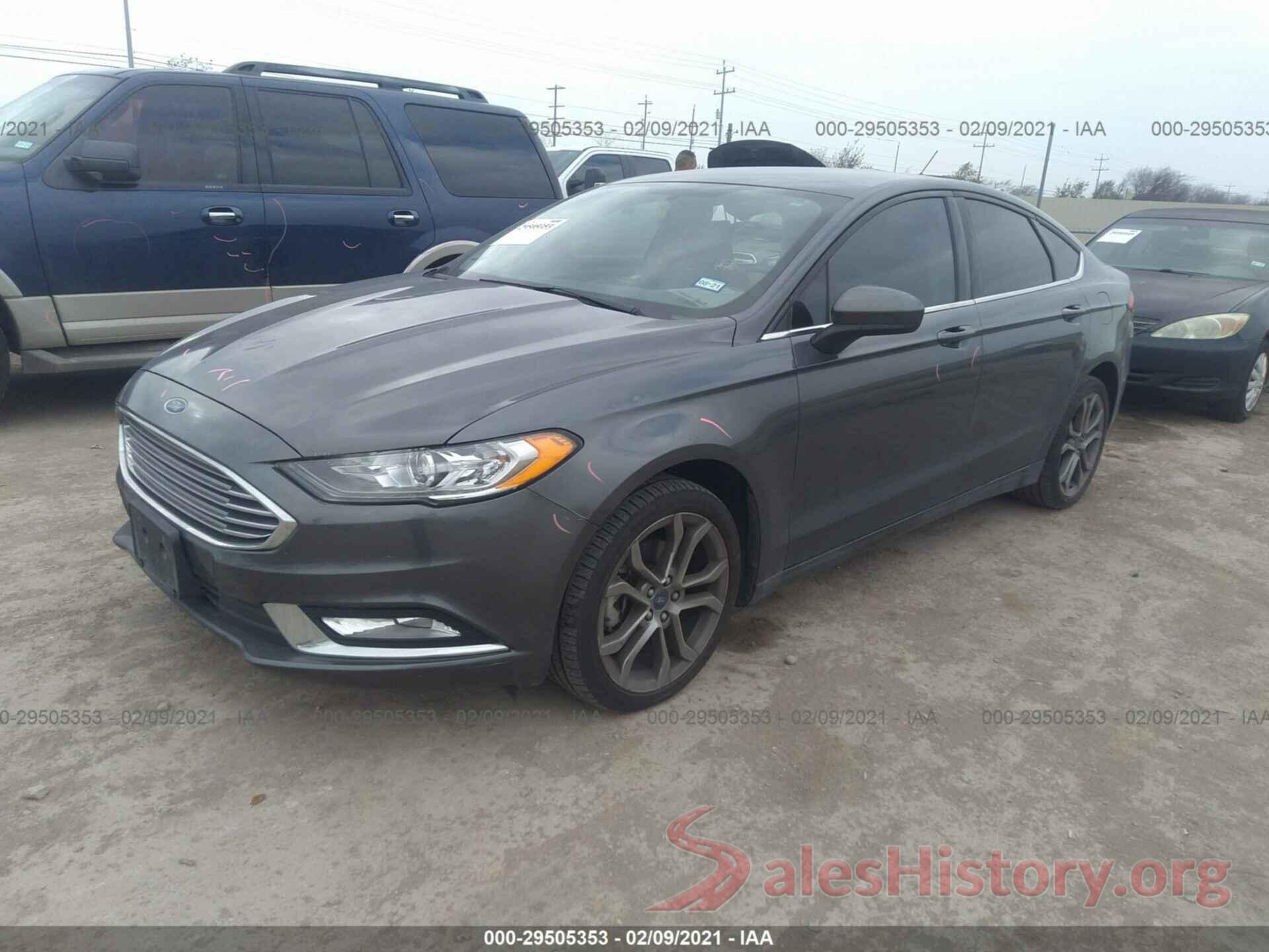 3FA6P0HD6HR186593 2017 FORD FUSION