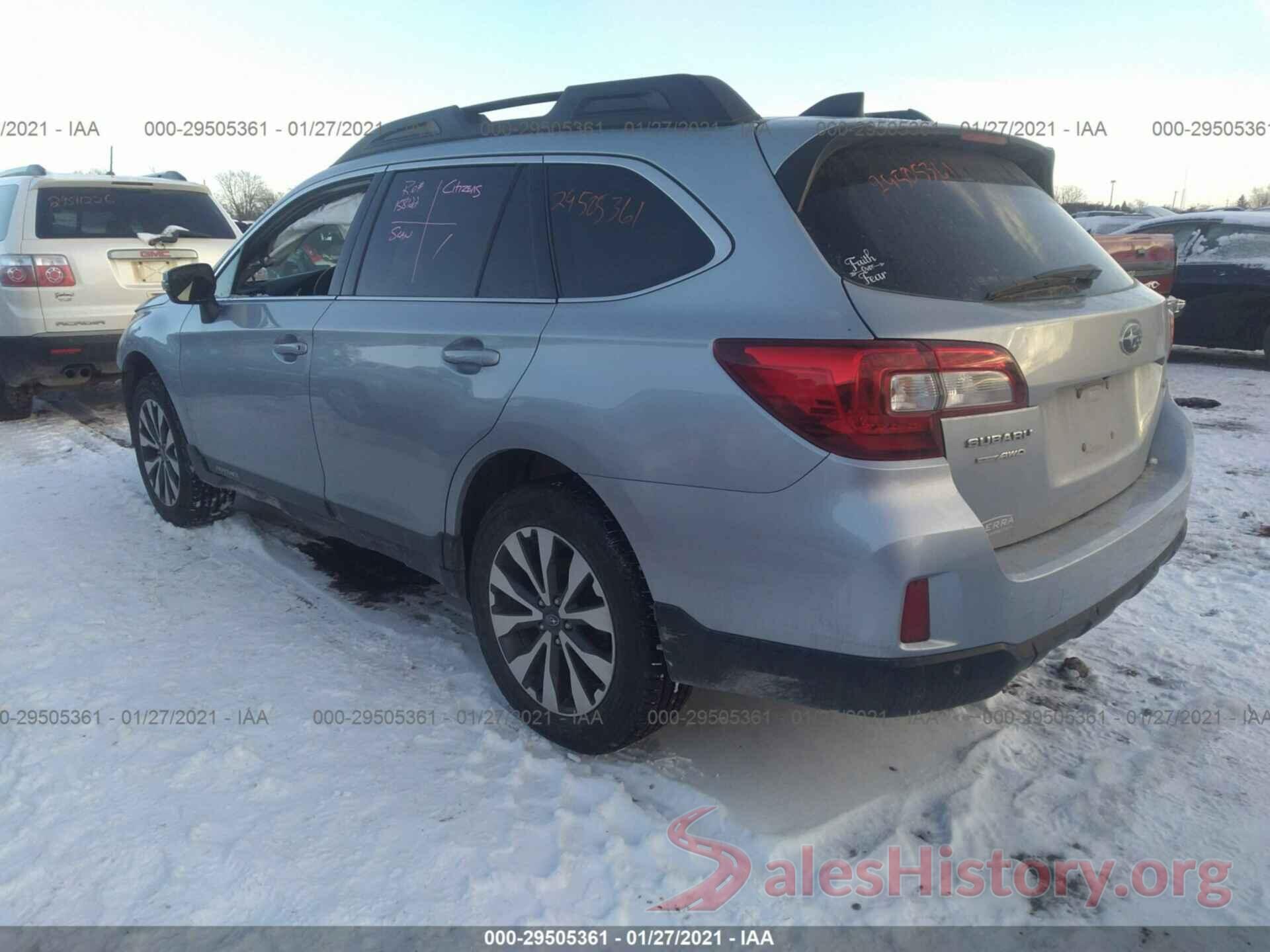 4S4BSANC5H3274411 2017 SUBARU OUTBACK