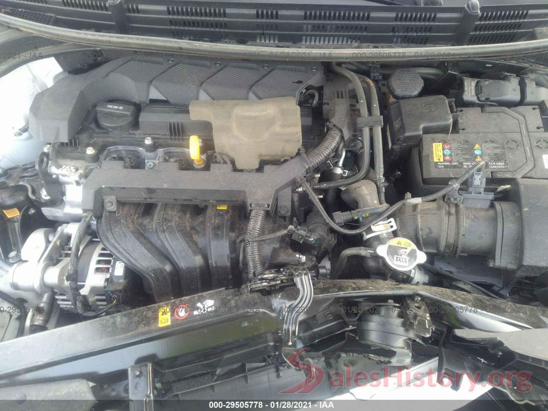 3KPA24AD1LE318051 2020 KIA RIO