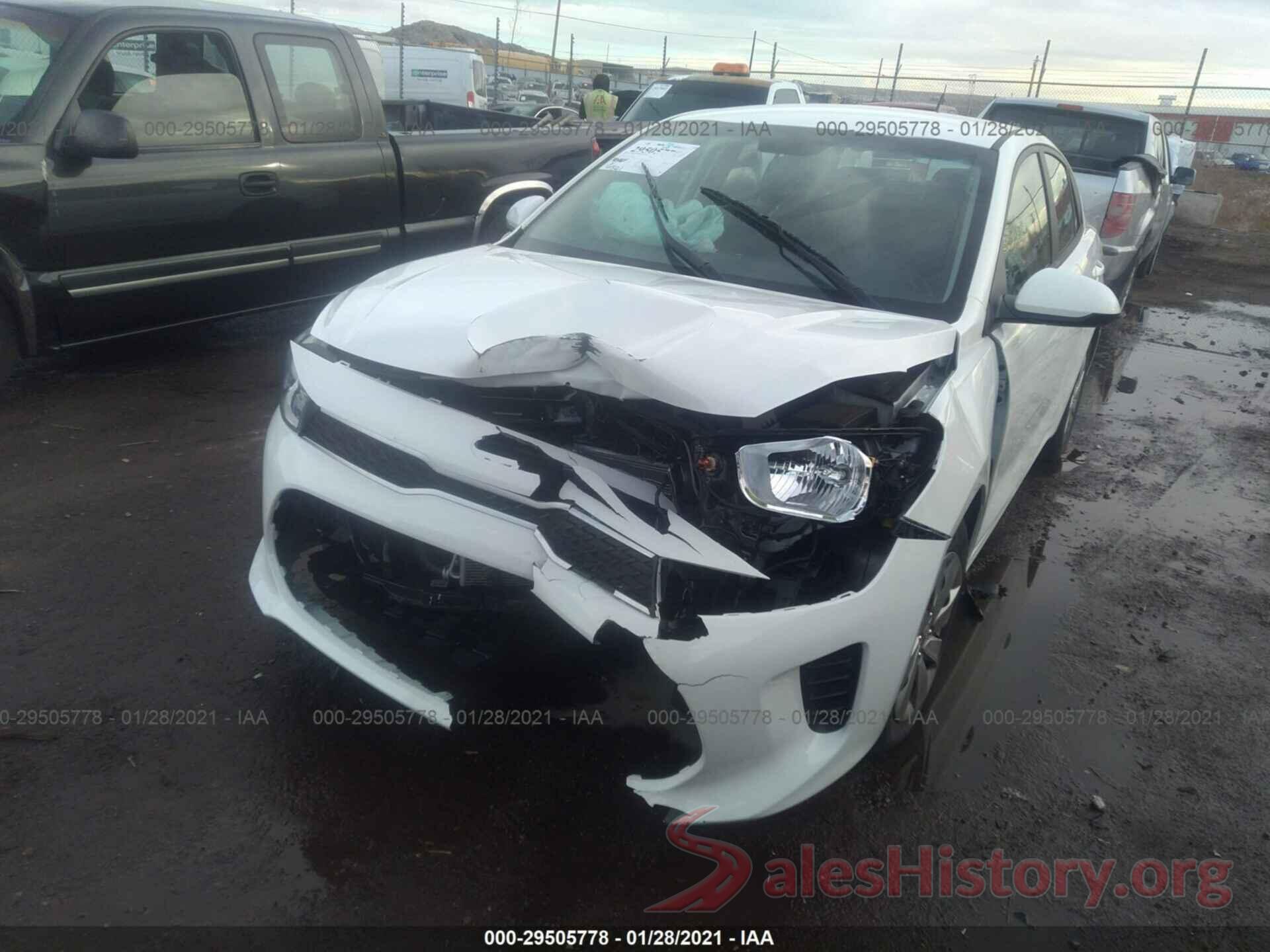 3KPA24AD1LE318051 2020 KIA RIO