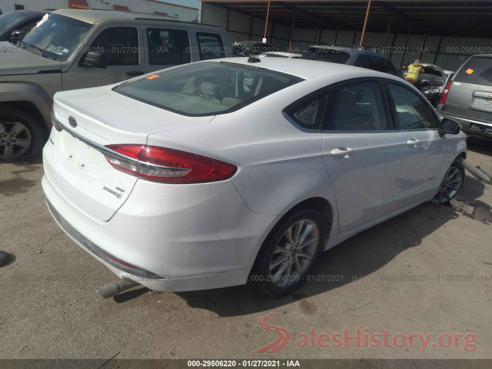 3FA6P0LU9HR181833 2017 FORD FUSION