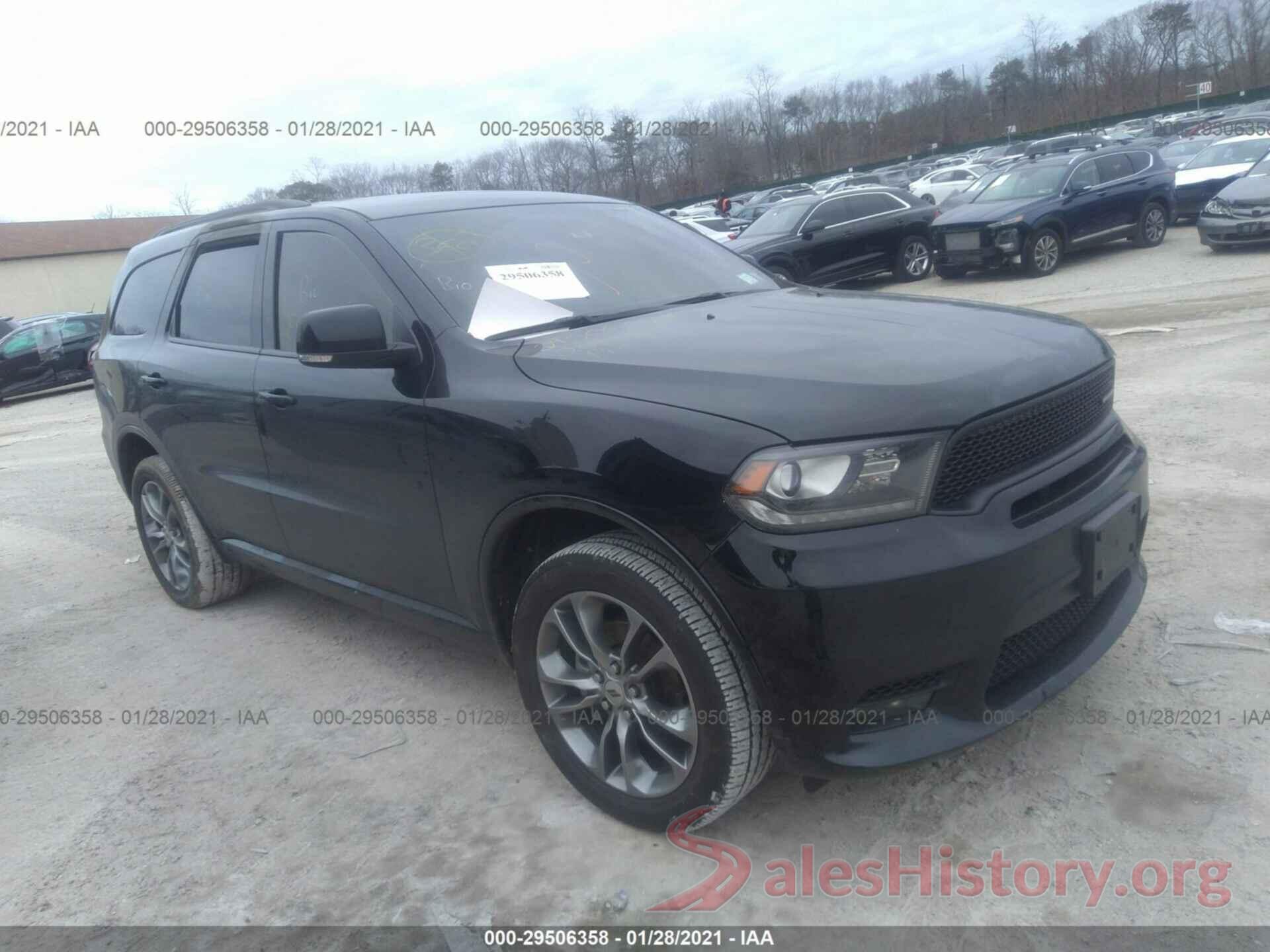 1C4RDJDG5LC220309 2020 DODGE DURANGO