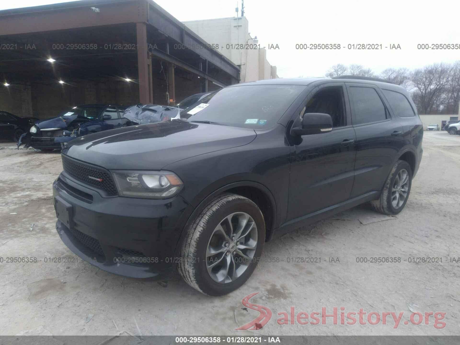 1C4RDJDG5LC220309 2020 DODGE DURANGO