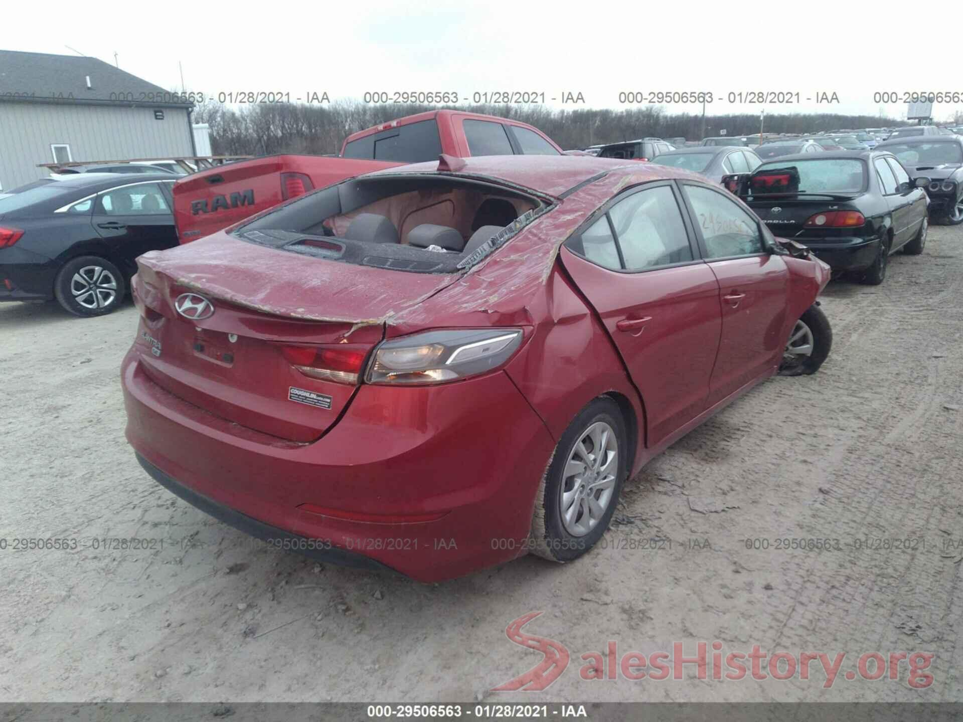 KMHD74LF6HU395127 2017 HYUNDAI ELANTRA