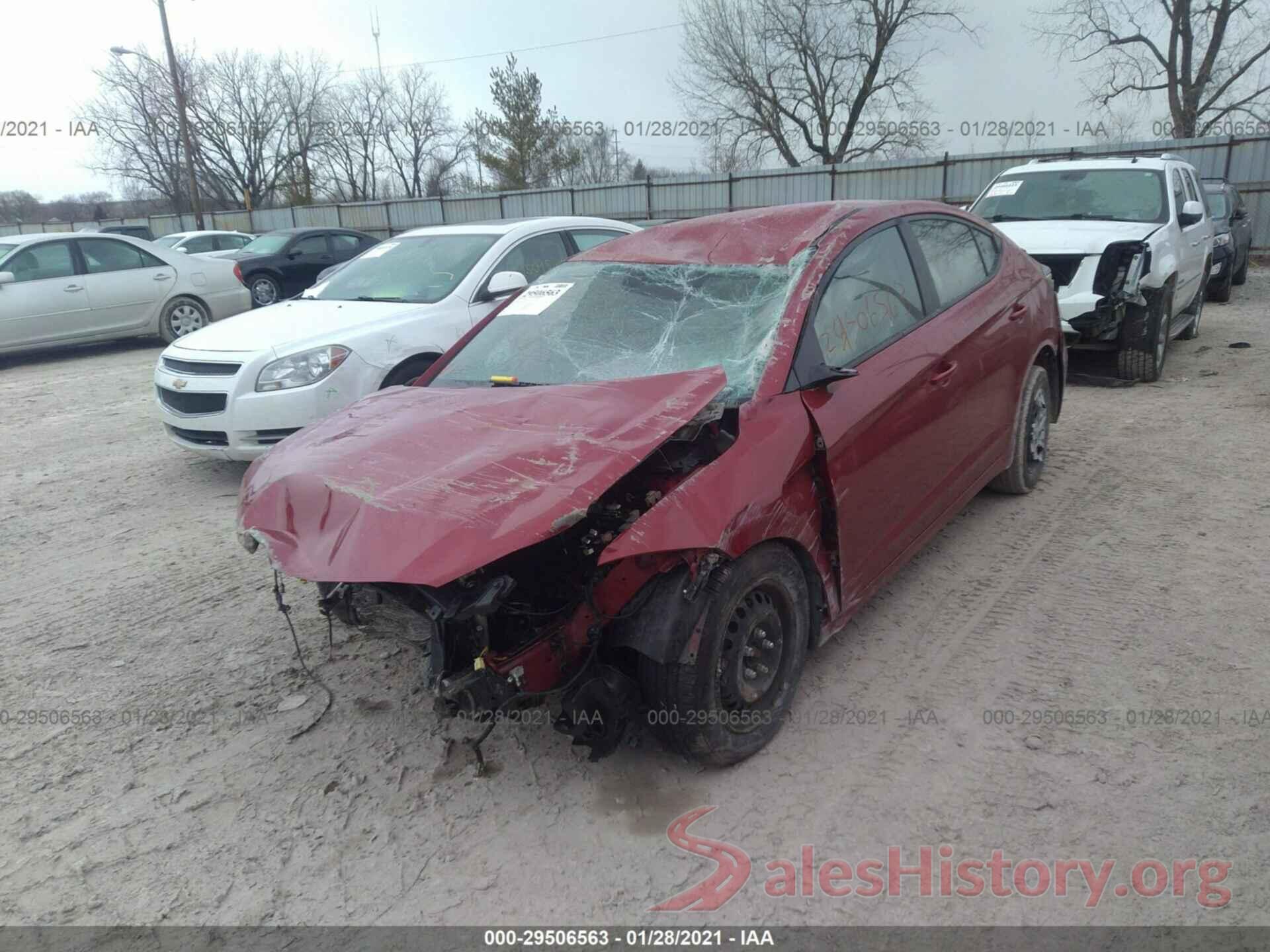 KMHD74LF6HU395127 2017 HYUNDAI ELANTRA