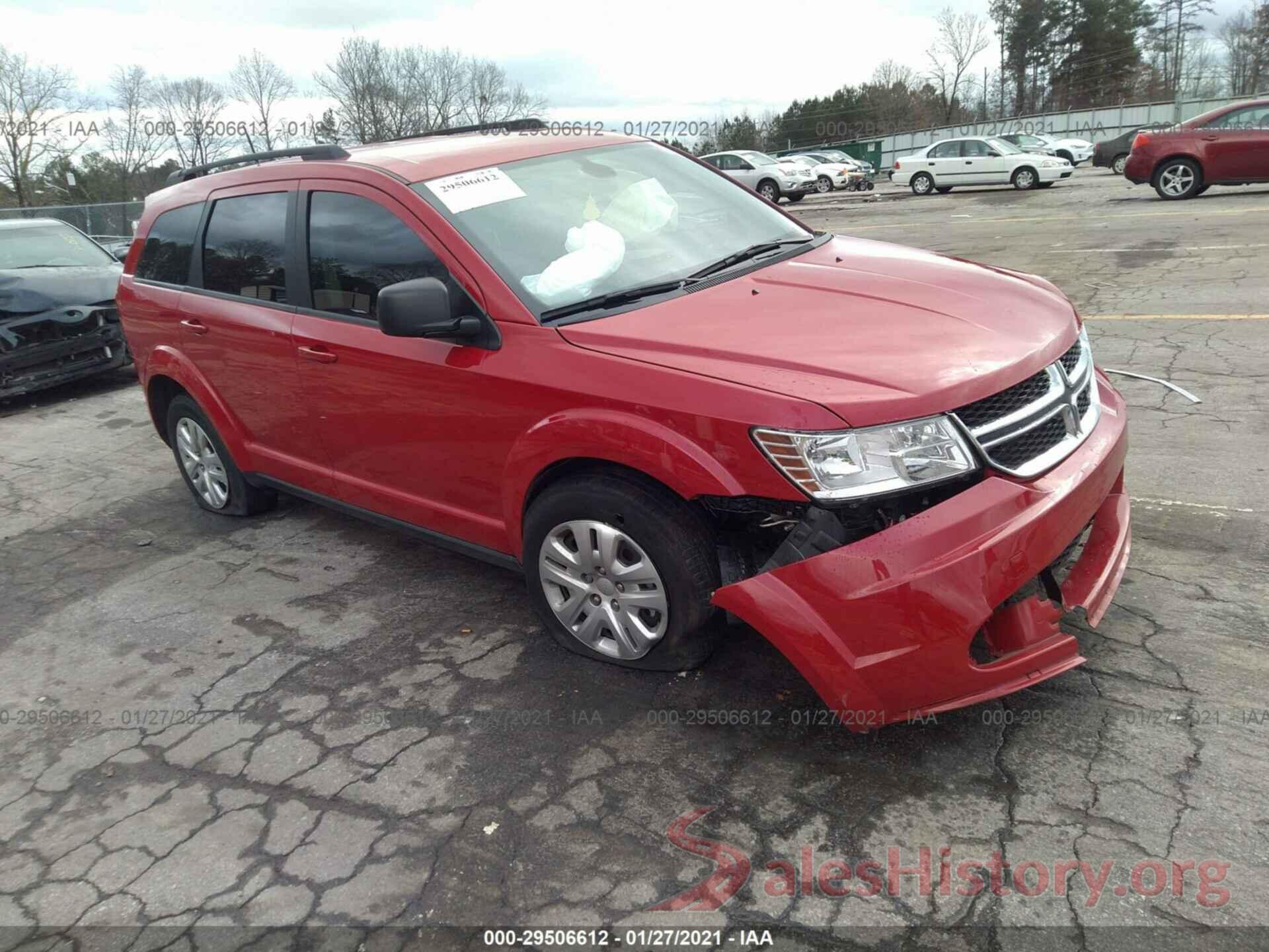 3C4PDCAB1LT194646 2020 DODGE JOURNEY