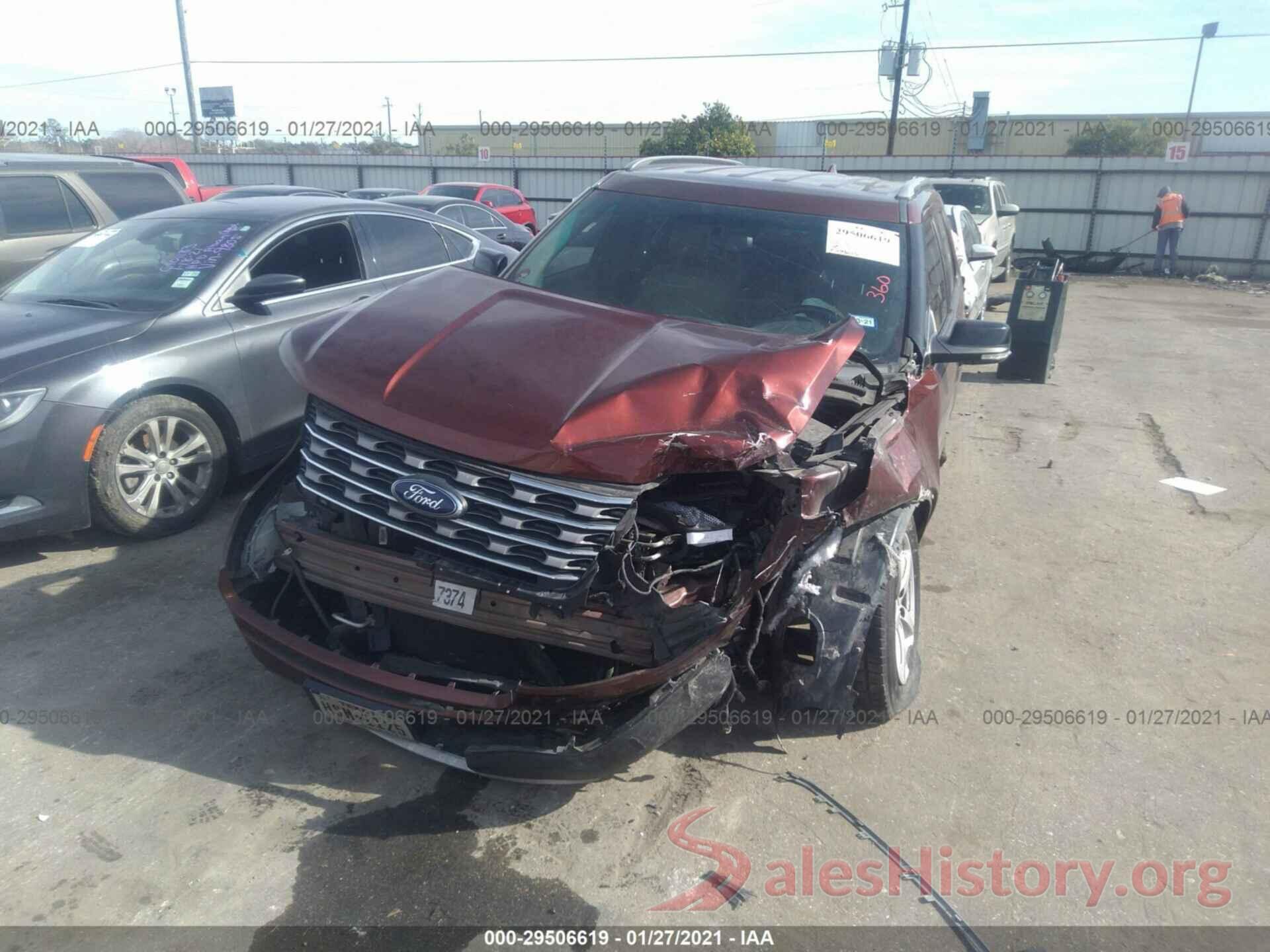 1FM5K7D81GGB17611 2016 FORD EXPLORER