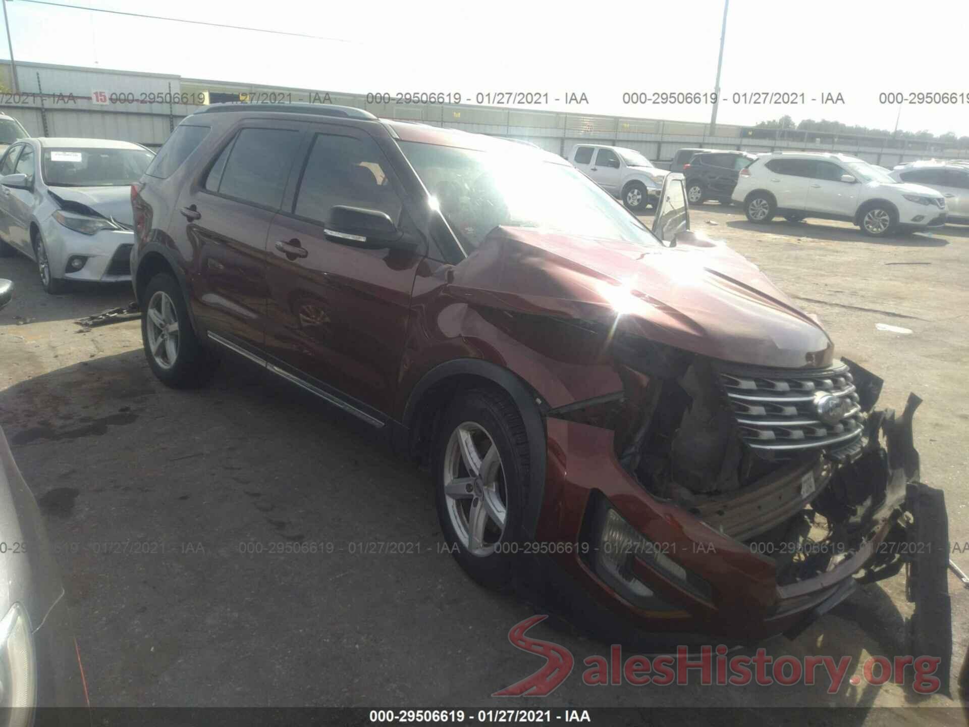 1FM5K7D81GGB17611 2016 FORD EXPLORER