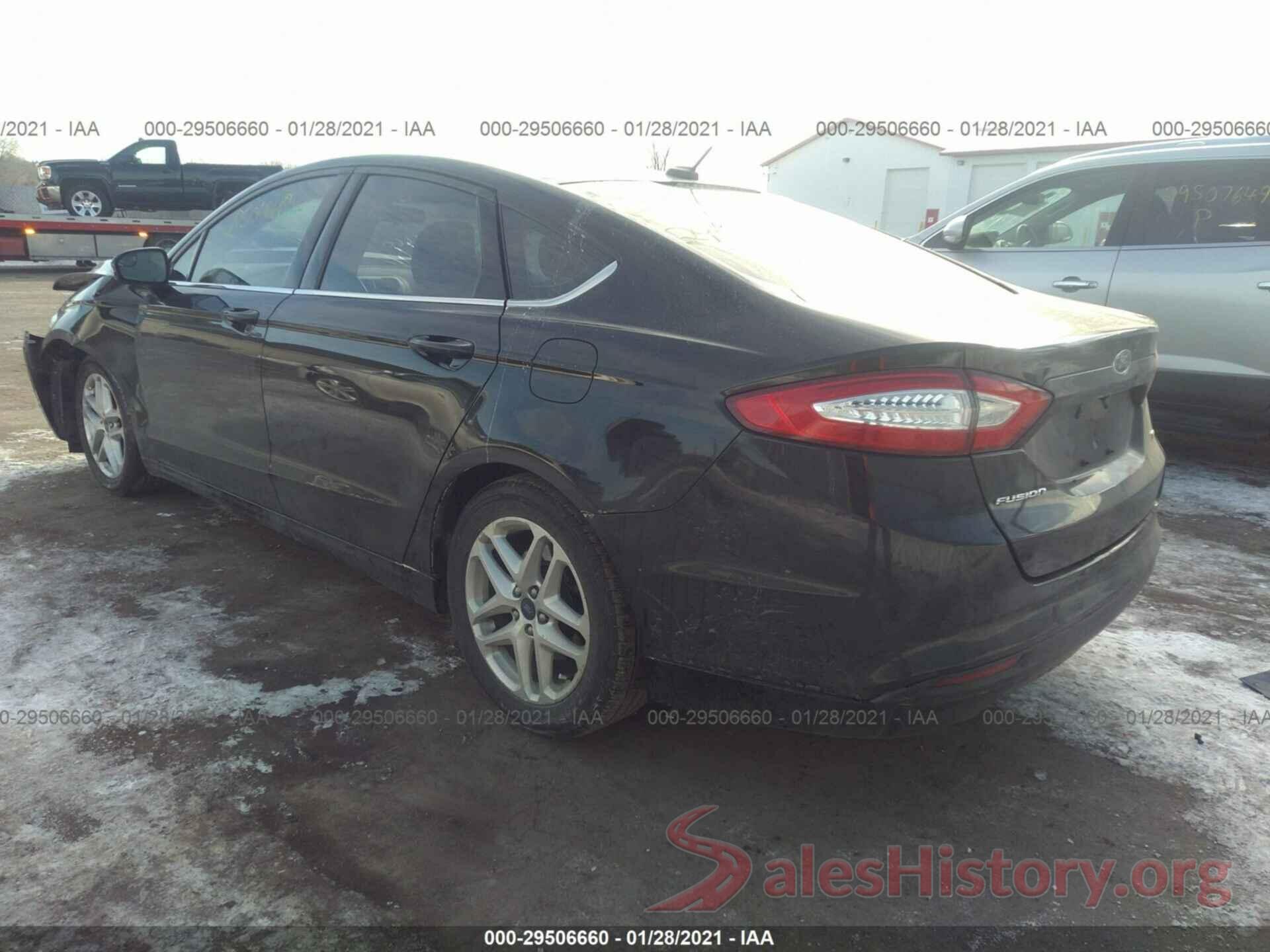 3FA6P0H7XGR309790 2016 FORD FUSION