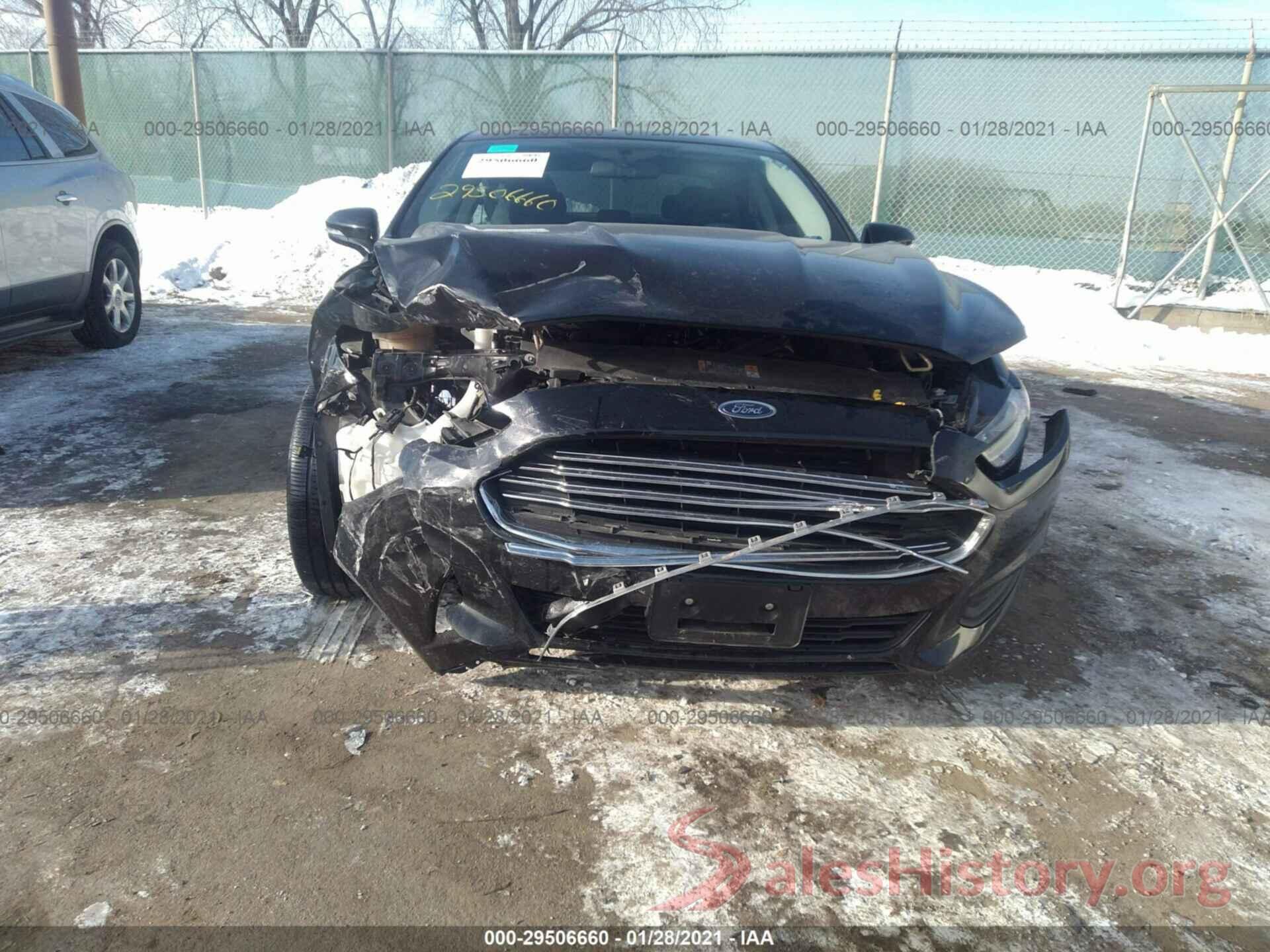 3FA6P0H7XGR309790 2016 FORD FUSION