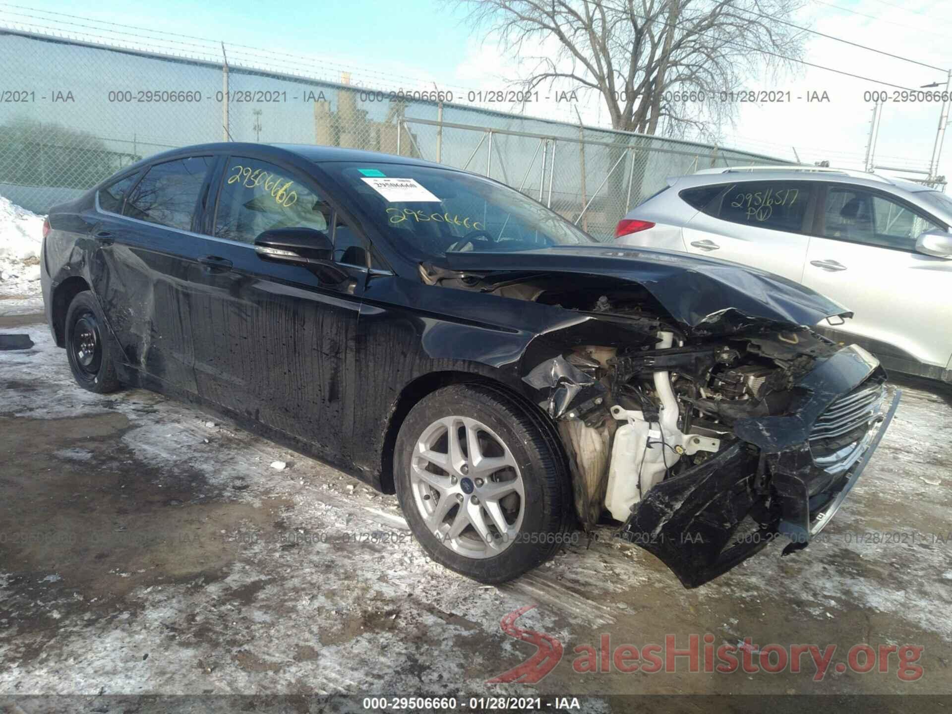 3FA6P0H7XGR309790 2016 FORD FUSION