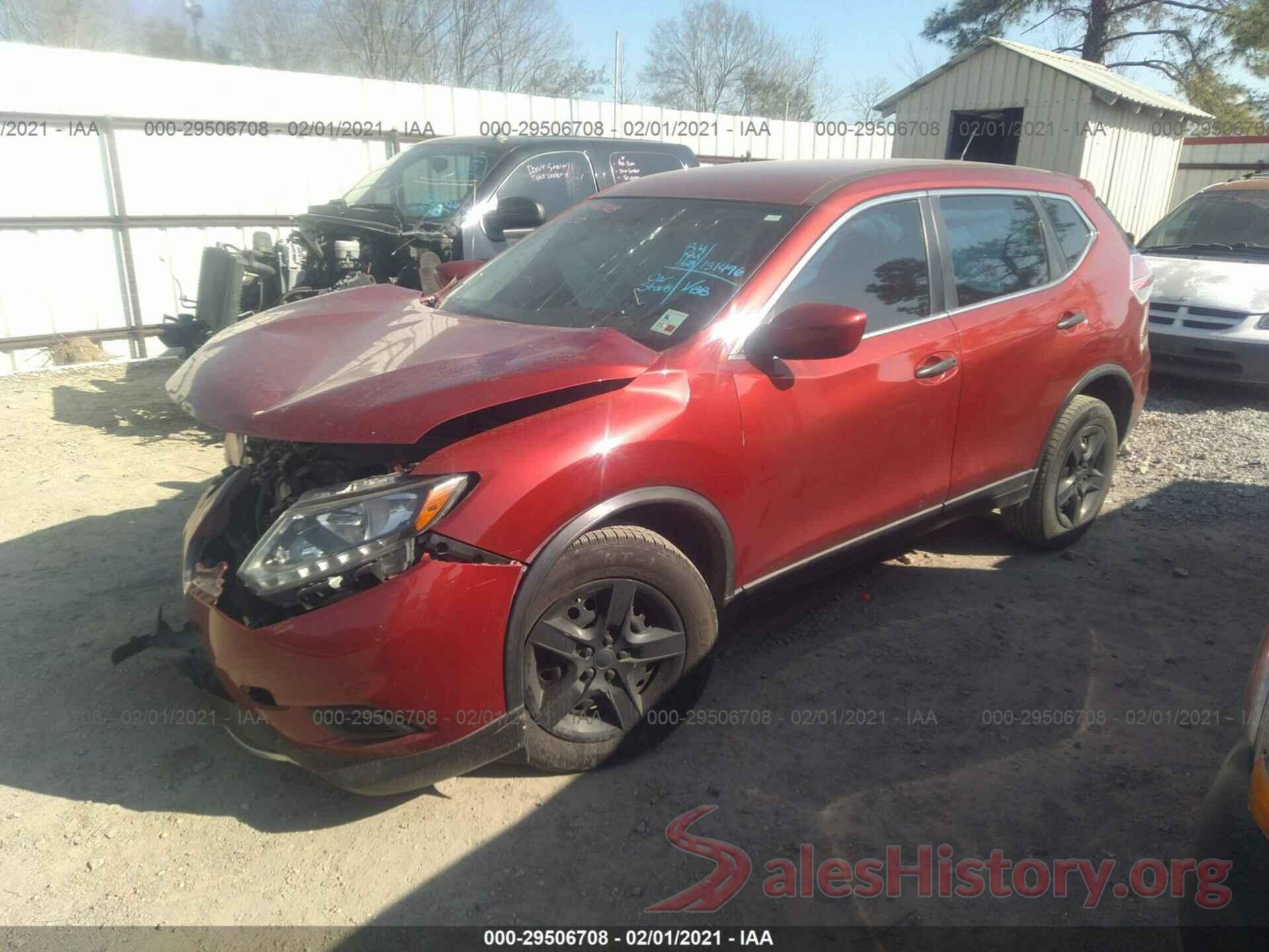 JN8AT2MVXGW146608 2016 NISSAN ROGUE