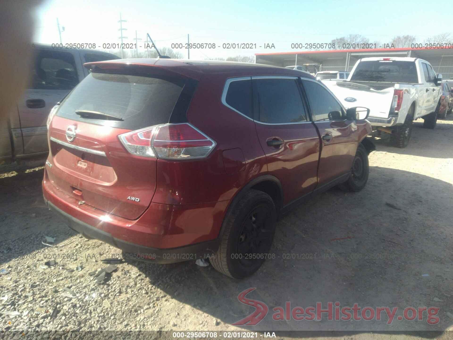 JN8AT2MVXGW146608 2016 NISSAN ROGUE