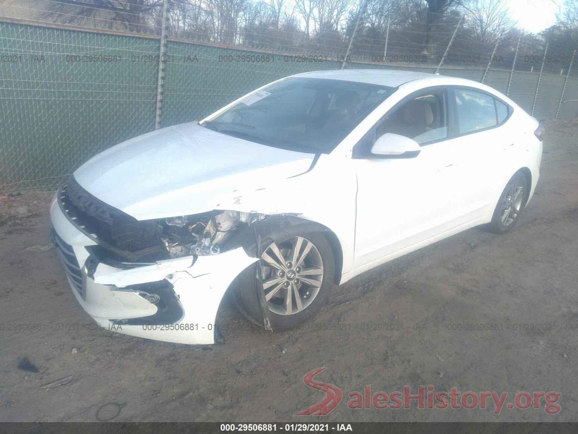 5NPD84LF9JH371728 2018 HYUNDAI ELANTRA