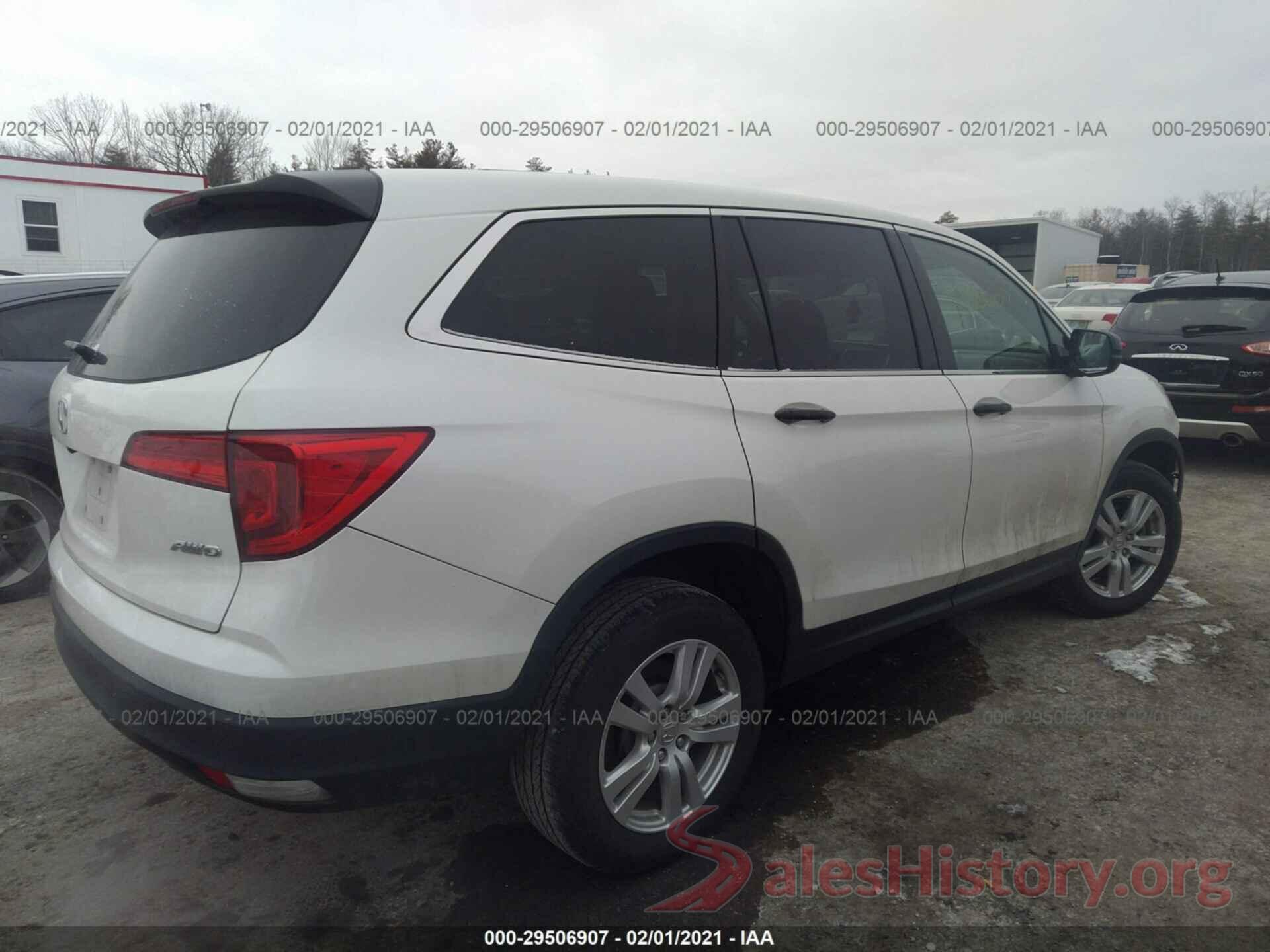 5FNYF6H14HB079235 2017 HONDA PILOT