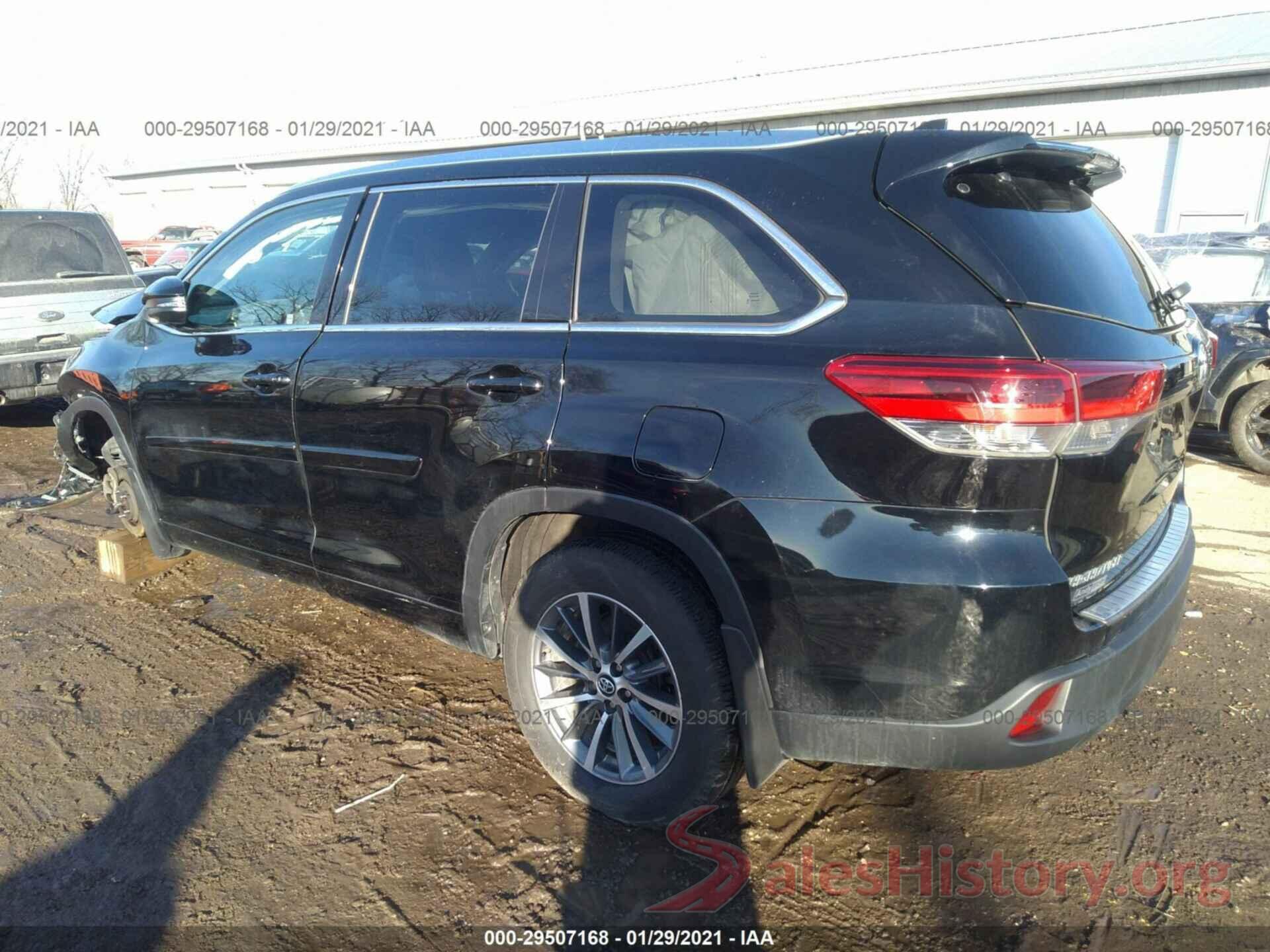 5TDJZRFH2HS474309 2017 TOYOTA HIGHLANDER