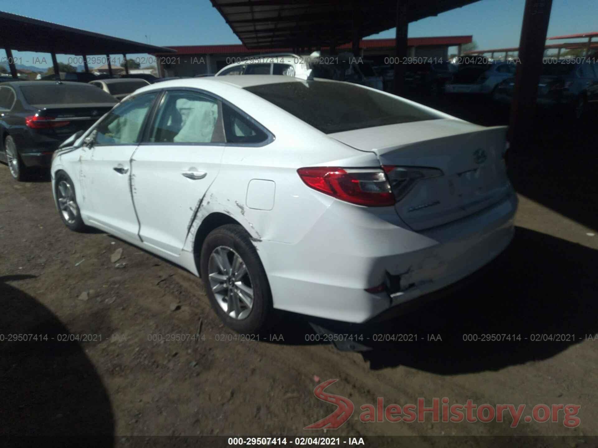 5NPE24AF9GH304774 2016 HYUNDAI SONATA