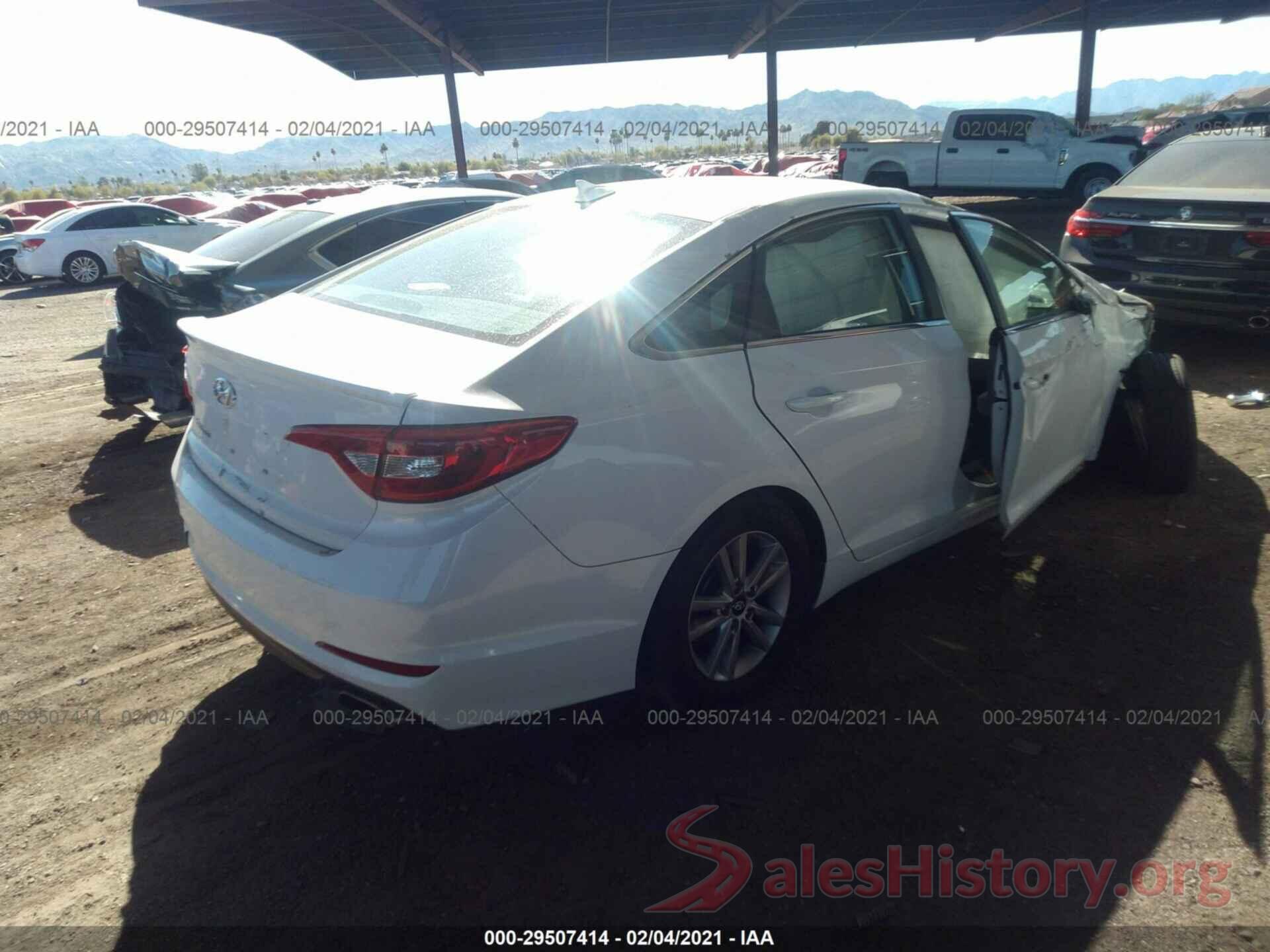 5NPE24AF9GH304774 2016 HYUNDAI SONATA