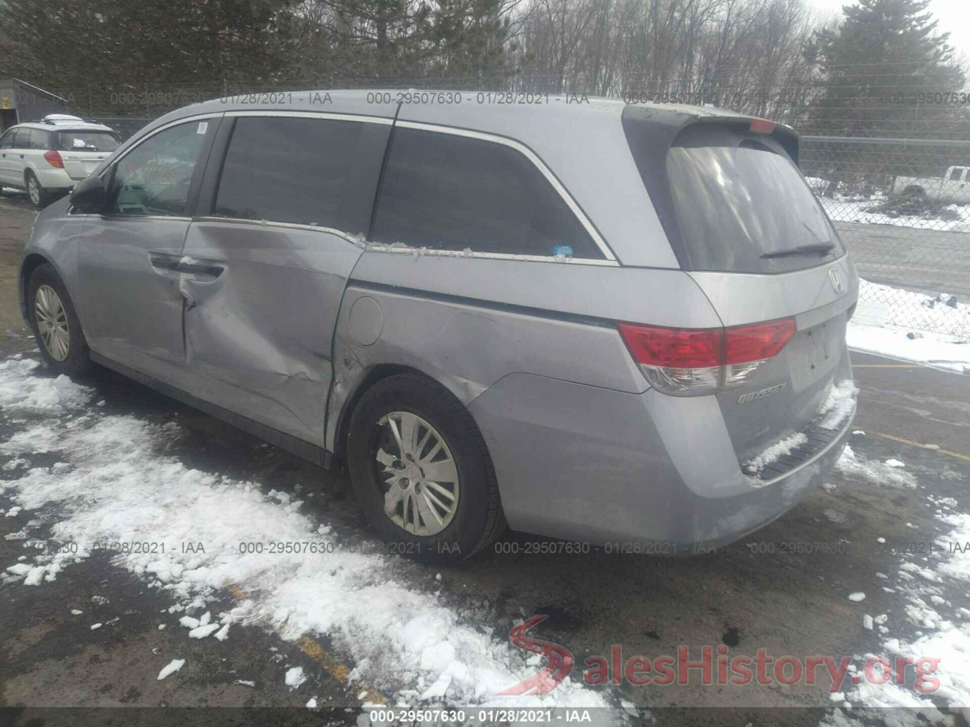 5FNRL5H24GB151680 2016 HONDA ODYSSEY