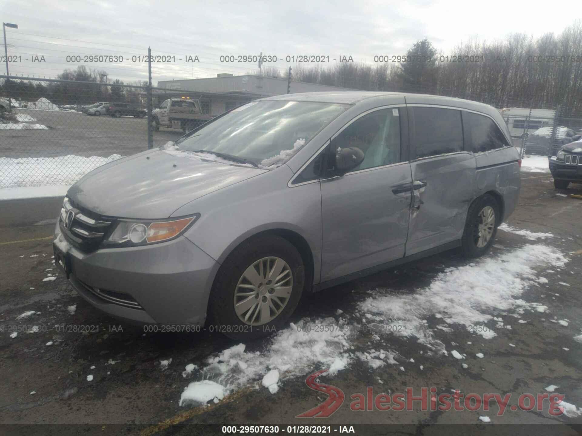 5FNRL5H24GB151680 2016 HONDA ODYSSEY