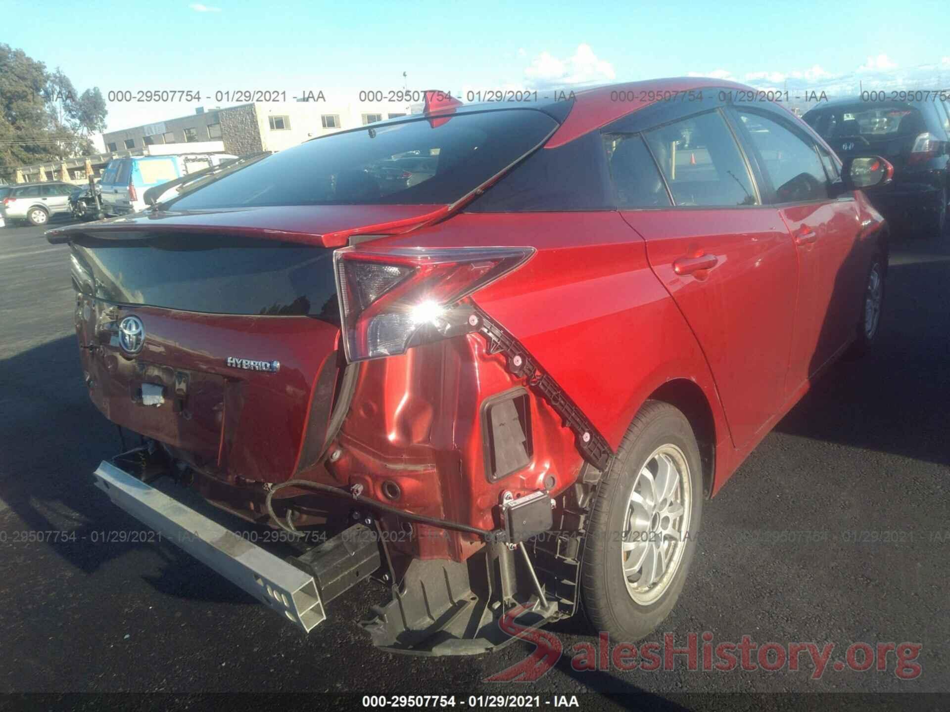 JTDKBRFU5H3564108 2017 TOYOTA PRIUS