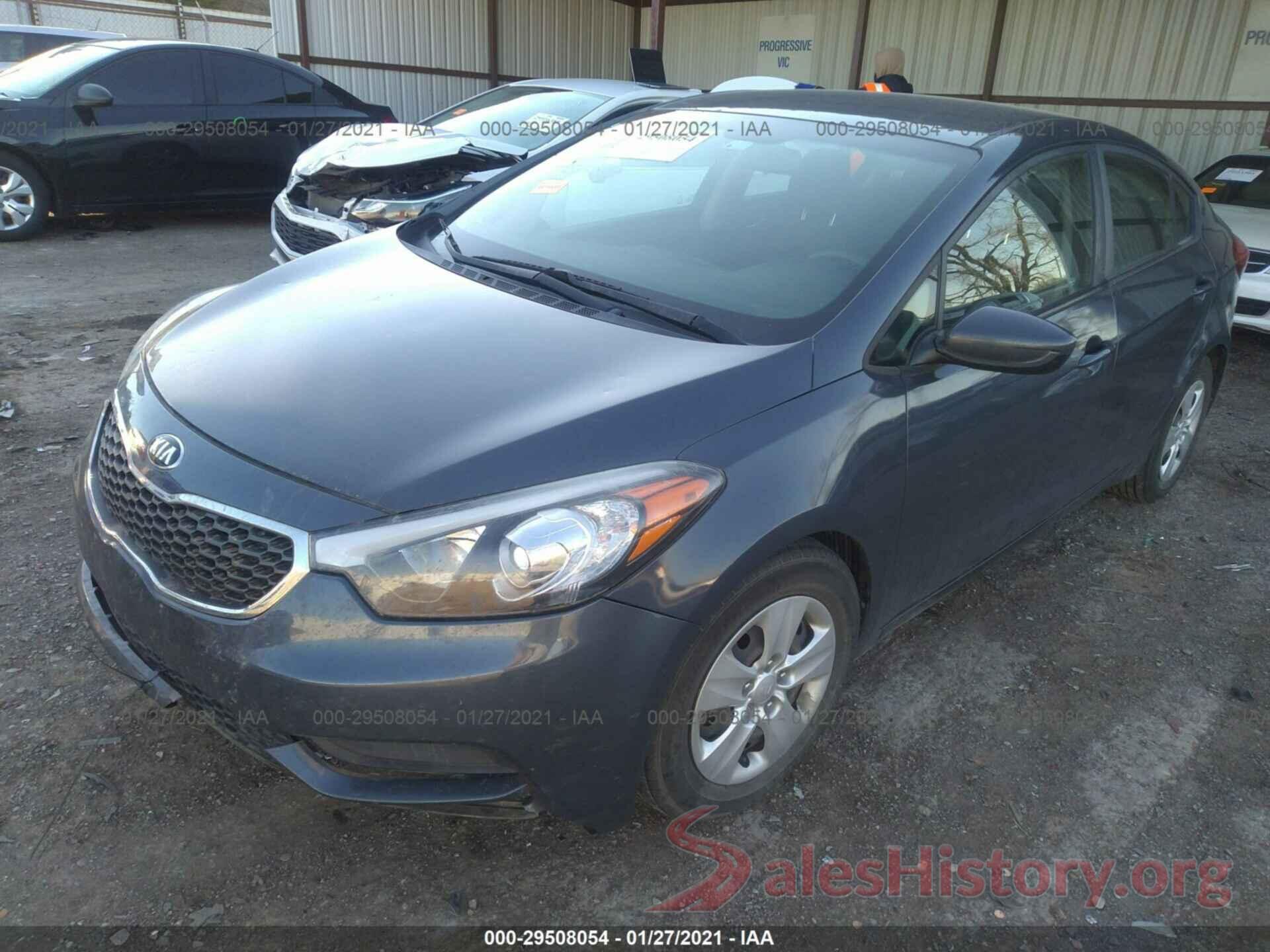 KNAFK4A60G5620033 2016 KIA FORTE