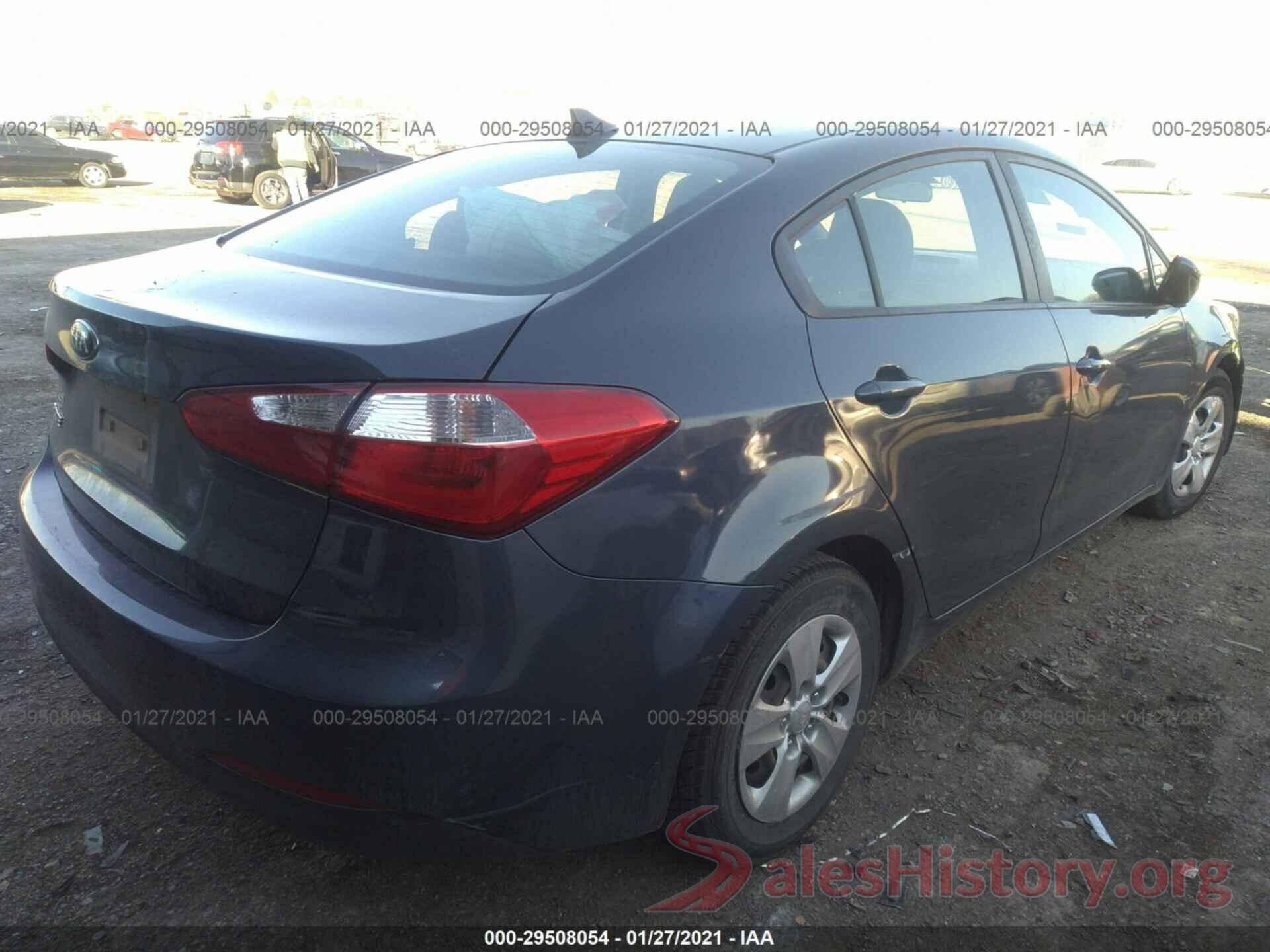 KNAFK4A60G5620033 2016 KIA FORTE