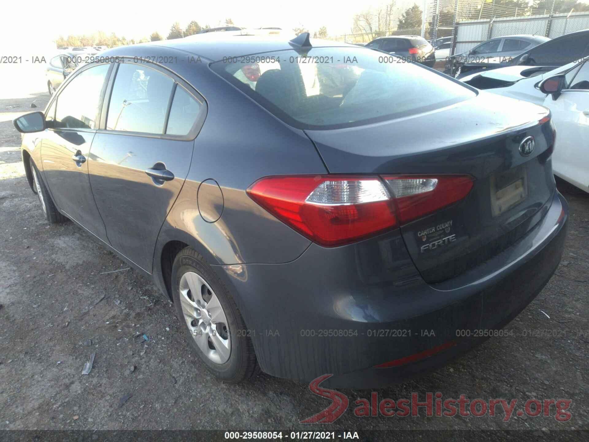 KNAFK4A60G5620033 2016 KIA FORTE