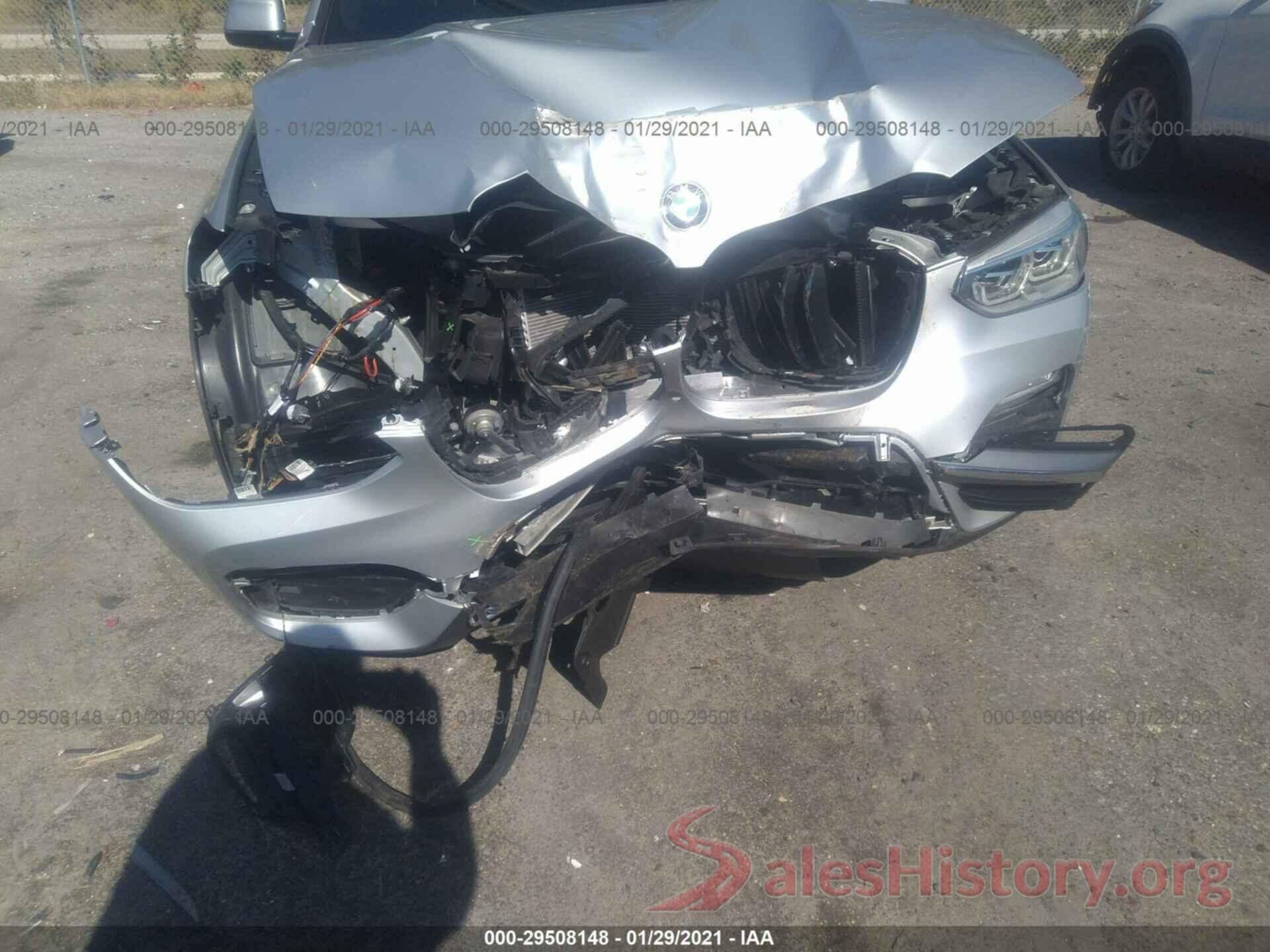 5UXTR7C50KLR44657 2019 BMW X3