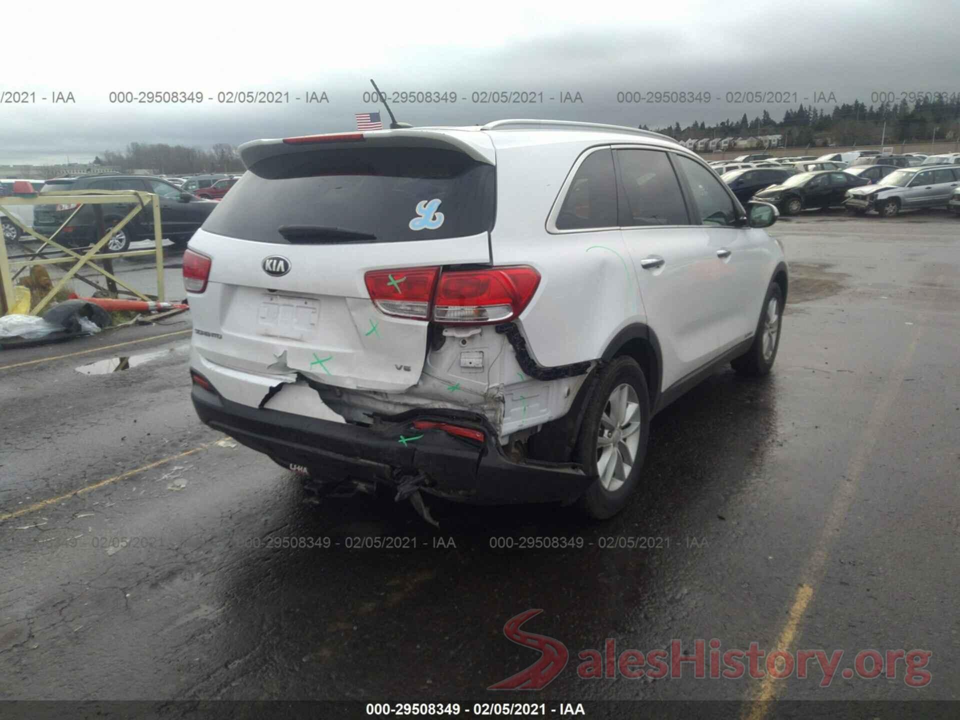 5XYPGDA54HG309939 2017 KIA SORENTO