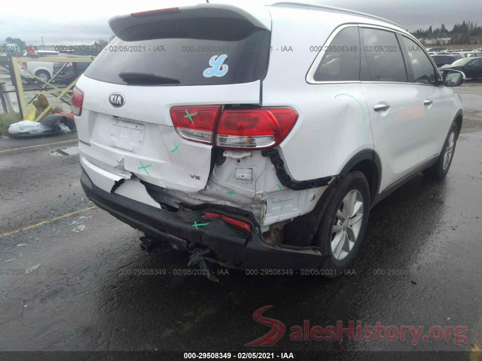 5XYPGDA54HG309939 2017 KIA SORENTO