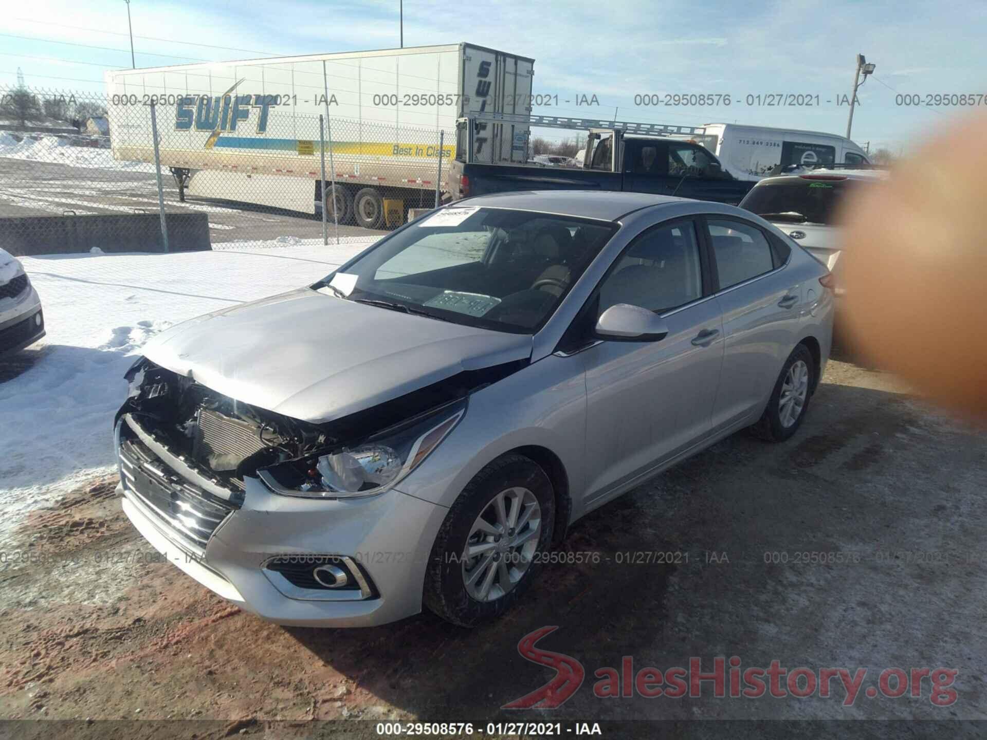 3KPC24A65LE120700 2020 HYUNDAI ACCENT