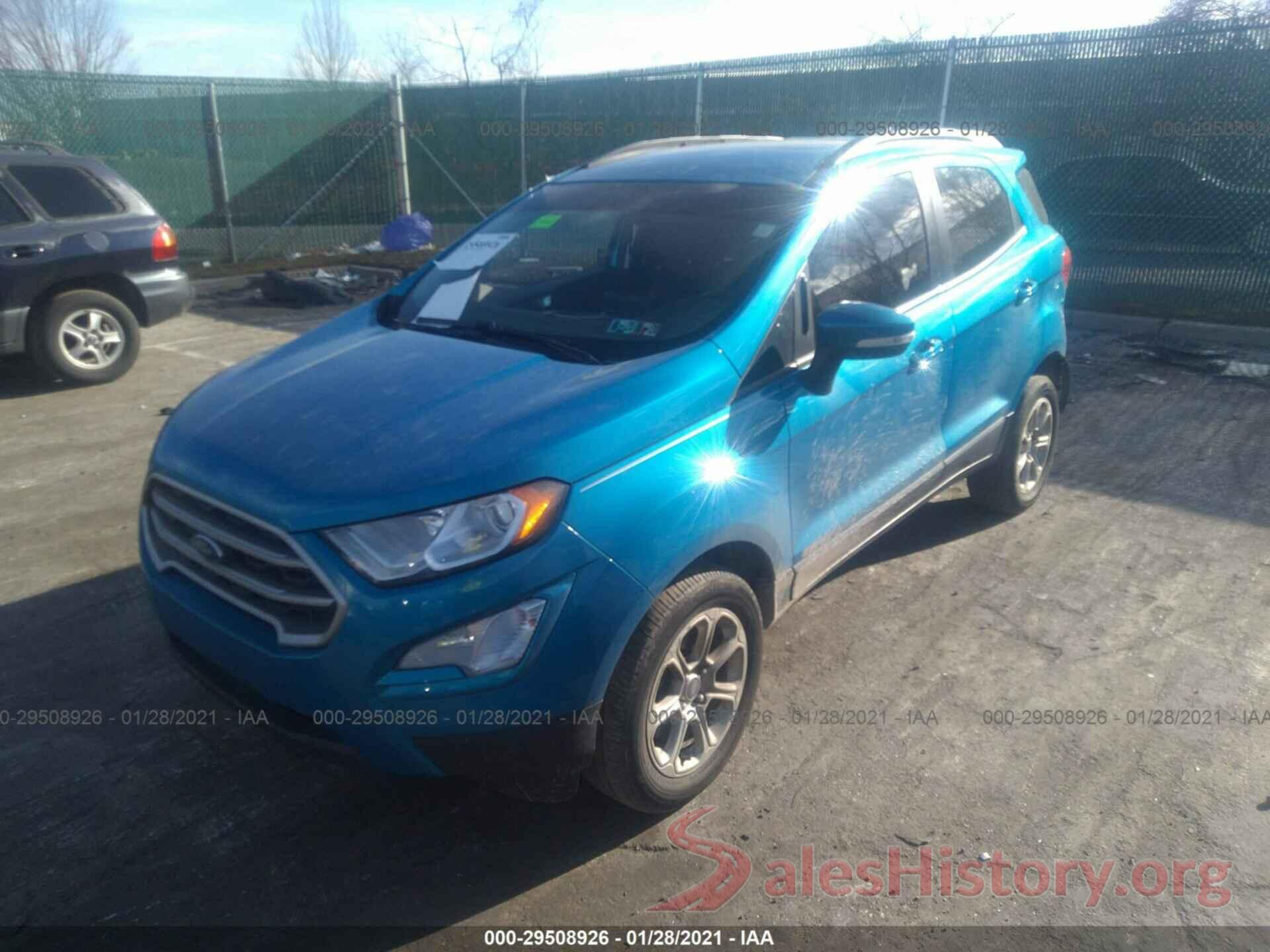 MAJ6S3GL2KC309658 2019 FORD ECOSPORT