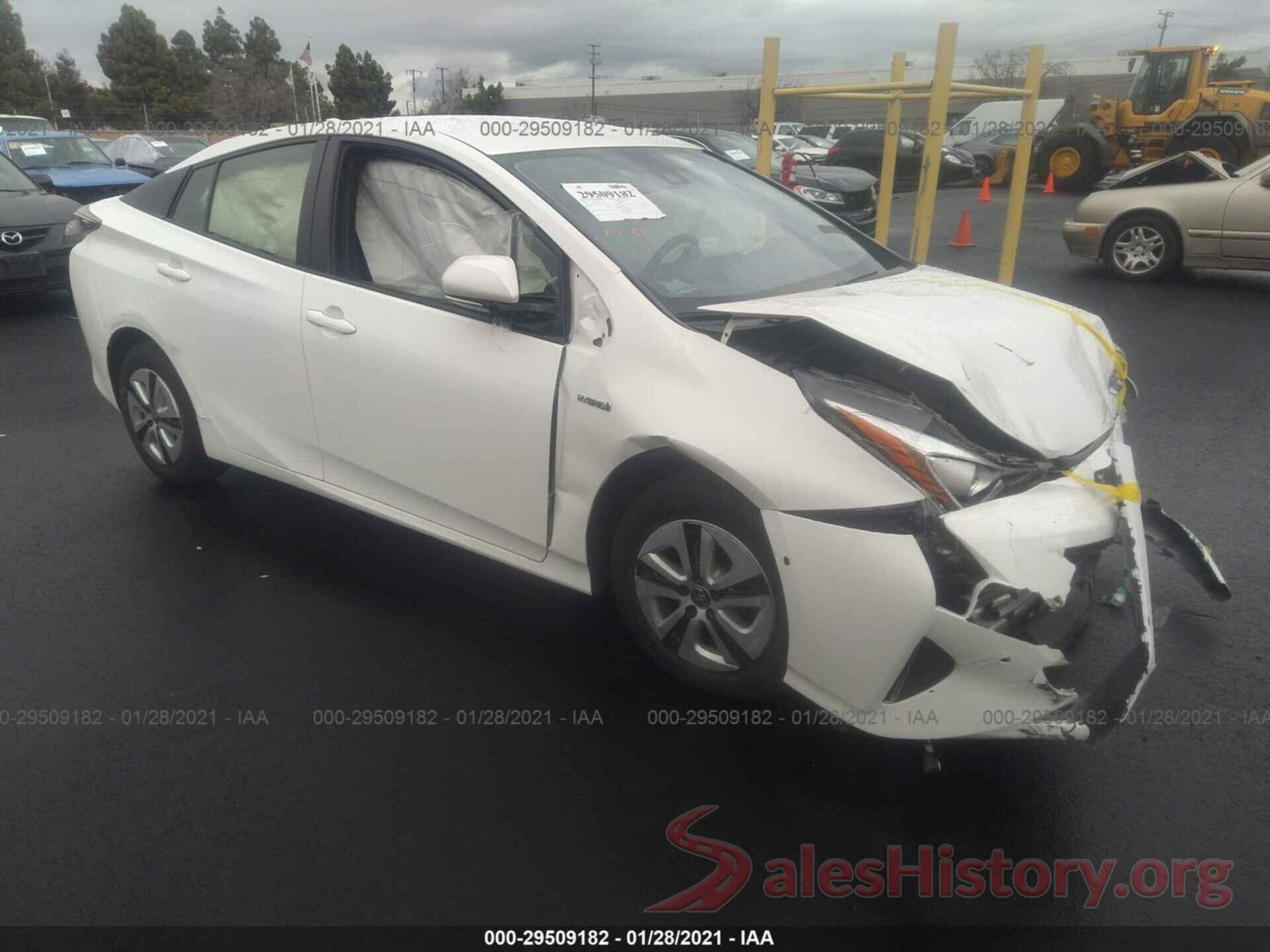 JTDKBRFU4J3582931 2018 TOYOTA PRIUS