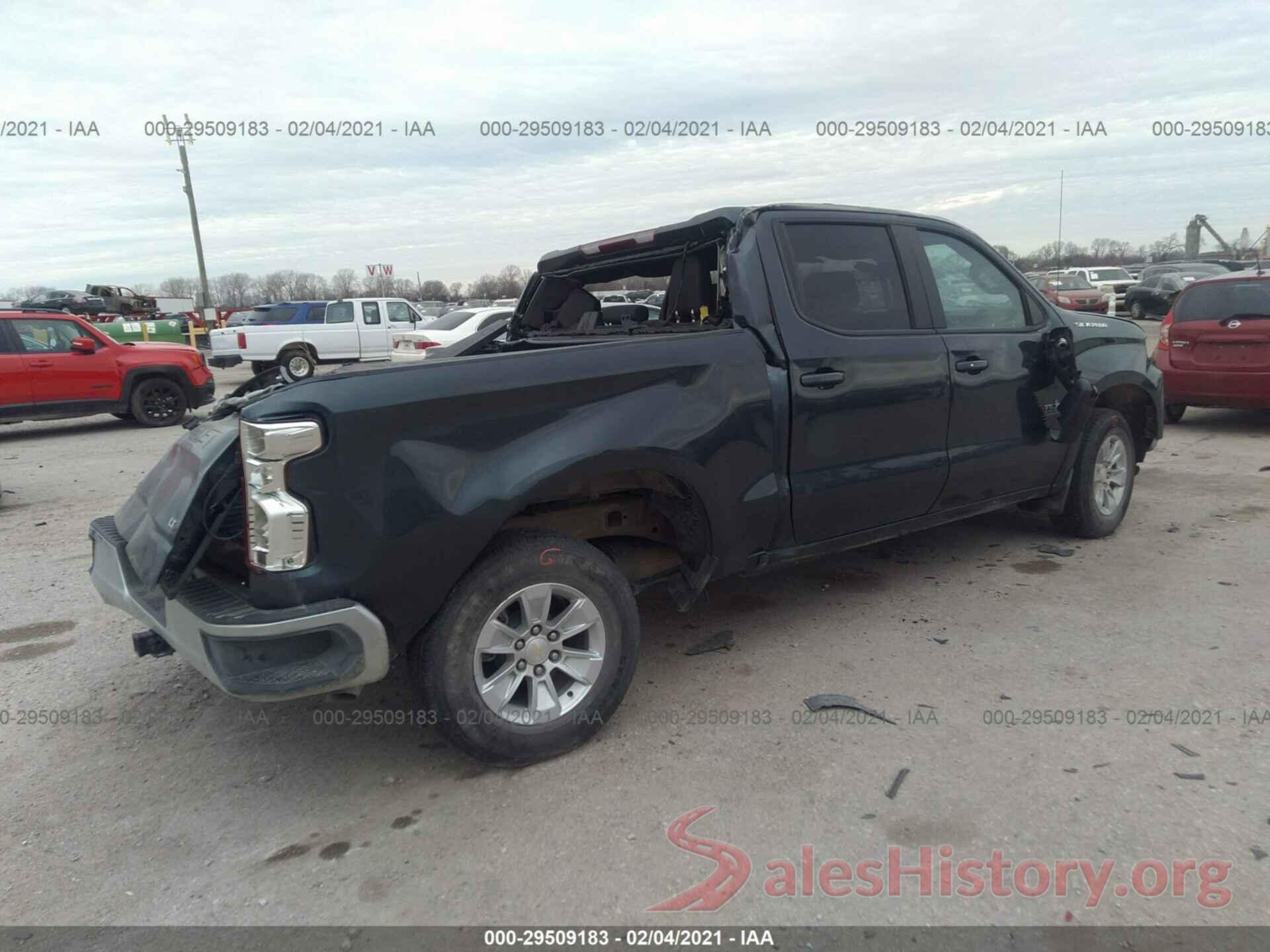 3GCPWCEK8LG278637 2020 CHEVROLET SILVERADO 1500