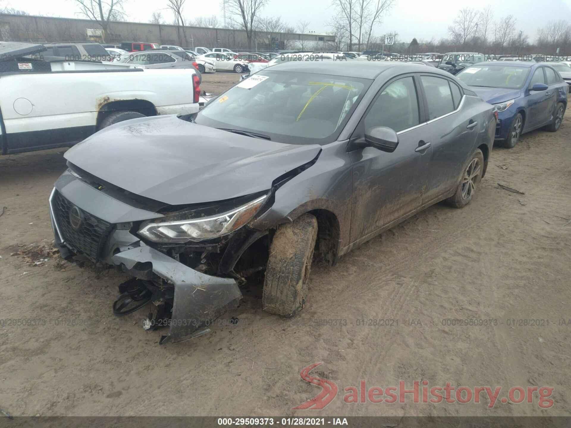 3N1AB8CV6LY267774 2020 NISSAN SENTRA