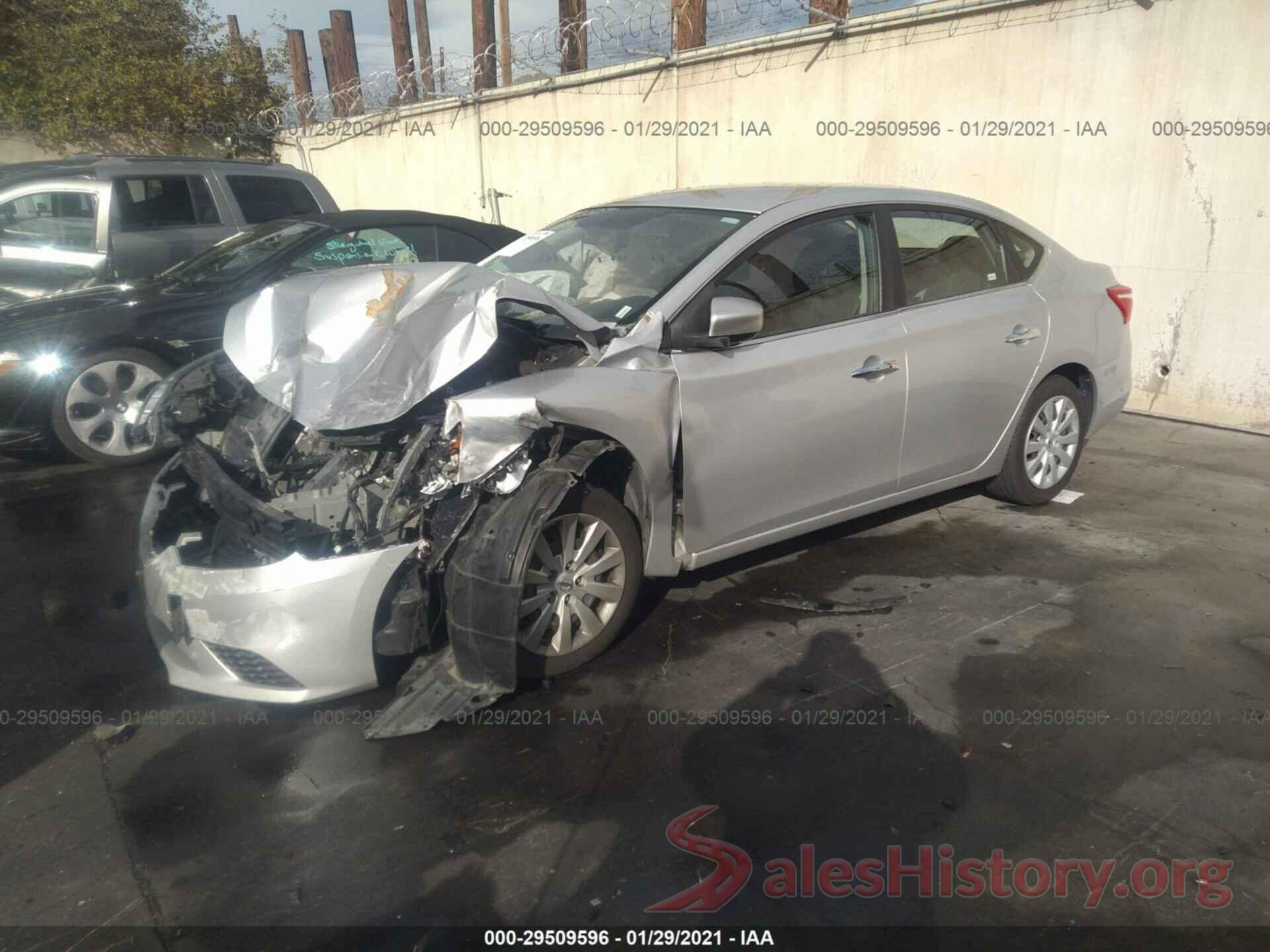 3N1AB7APXGL645774 2016 NISSAN SENTRA