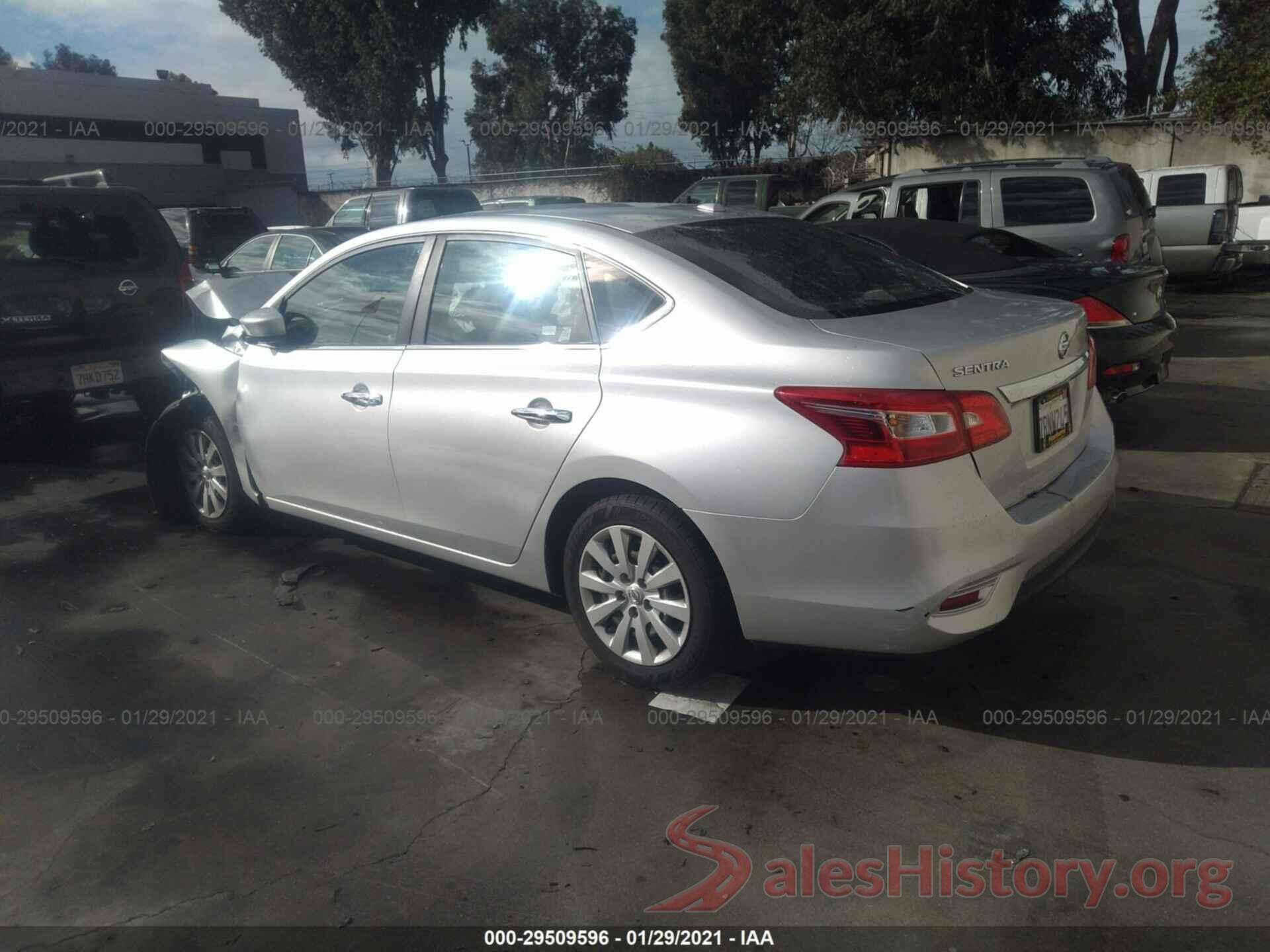 3N1AB7APXGL645774 2016 NISSAN SENTRA