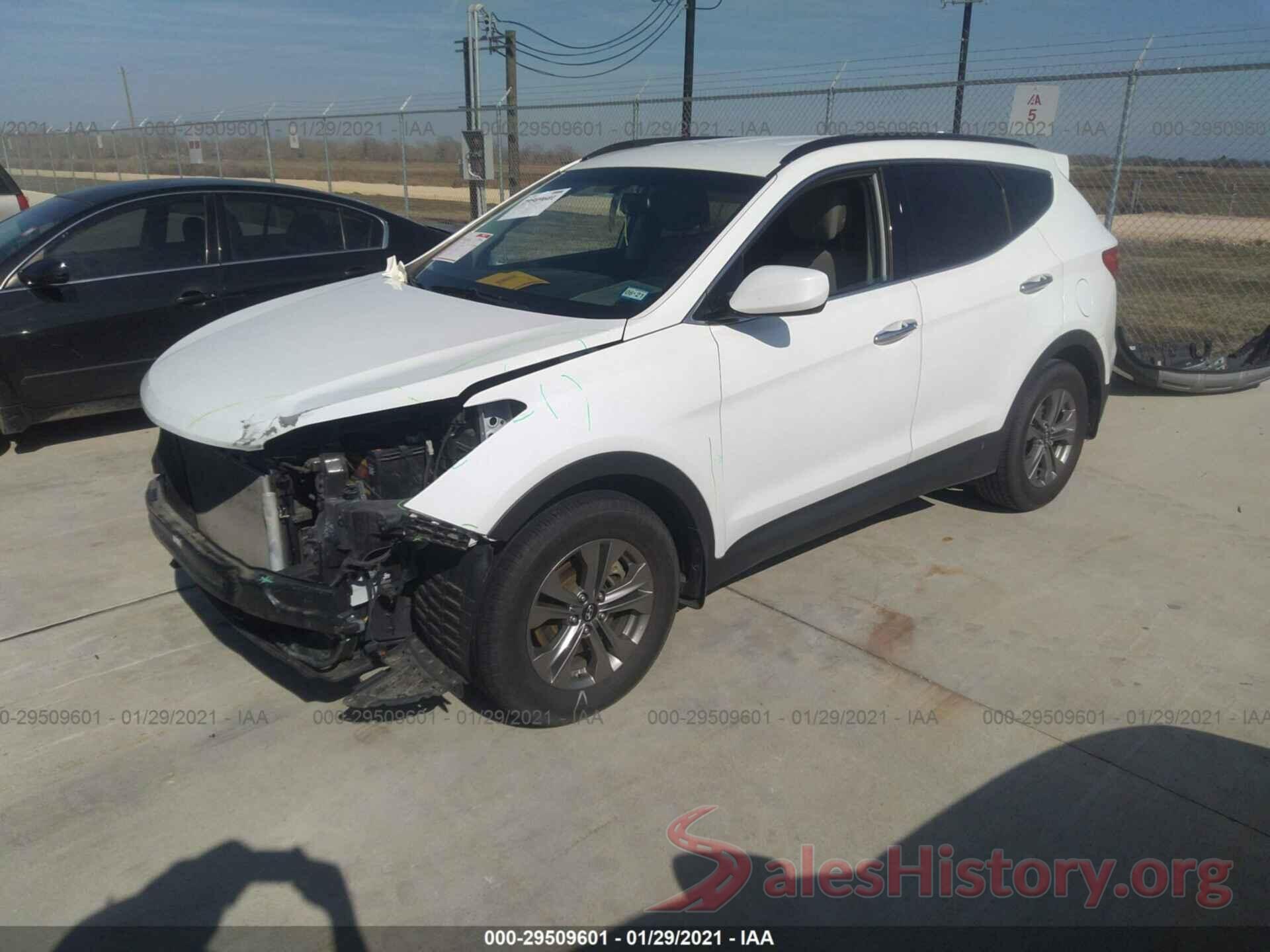 5XYZU3LB9GG345820 2016 HYUNDAI SANTA FE SPORT