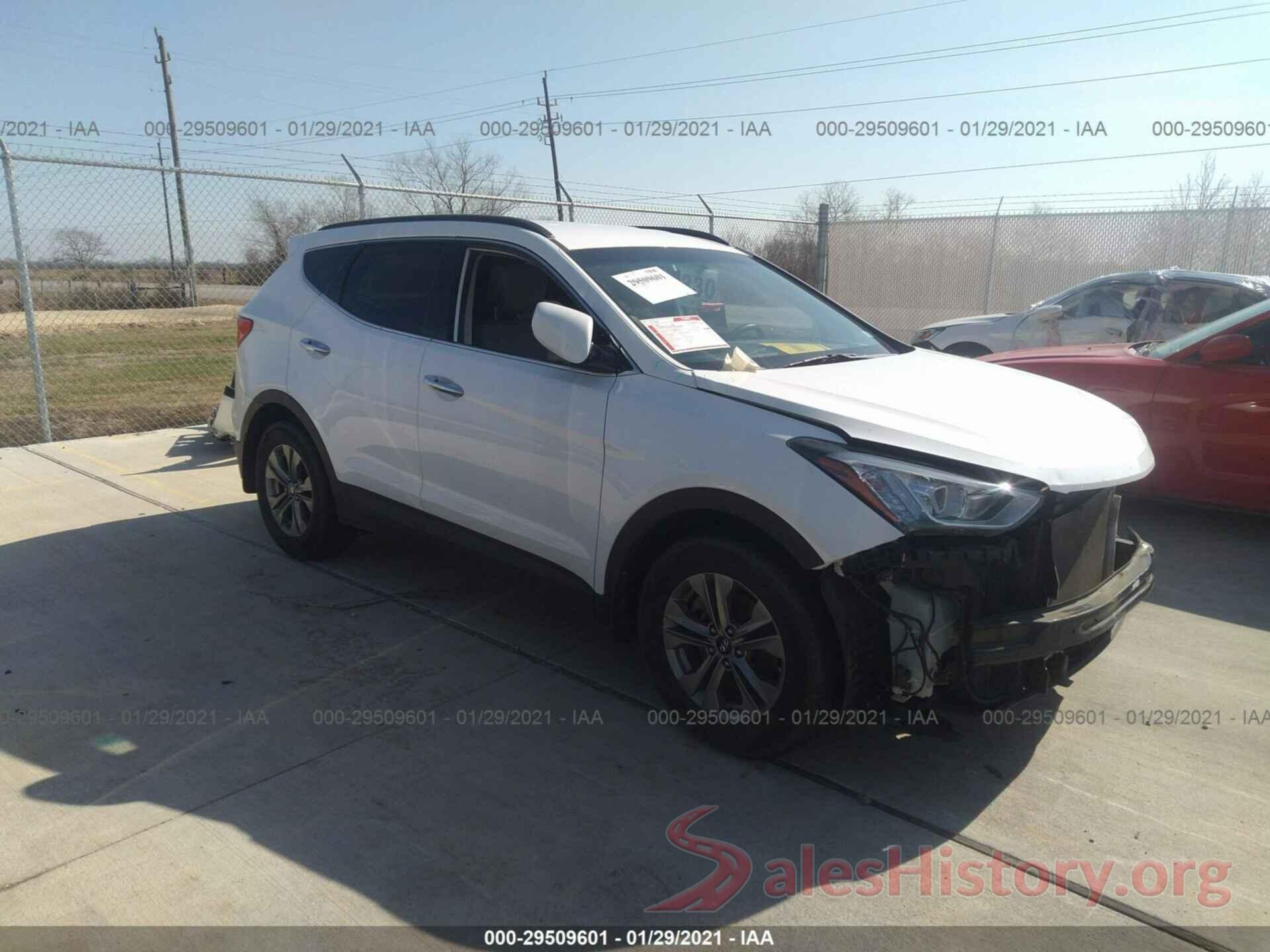 5XYZU3LB9GG345820 2016 HYUNDAI SANTA FE SPORT