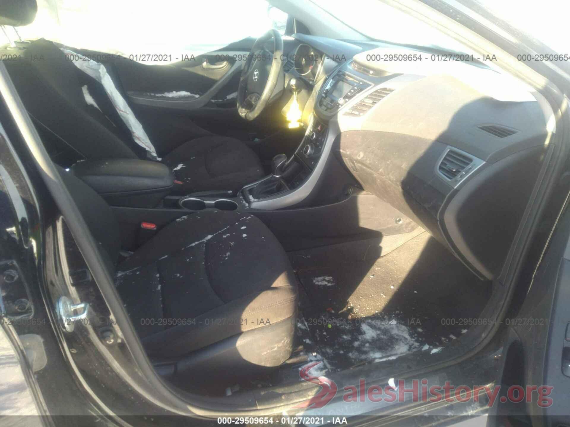 KMHDH4AE1GU607499 2016 HYUNDAI ELANTRA