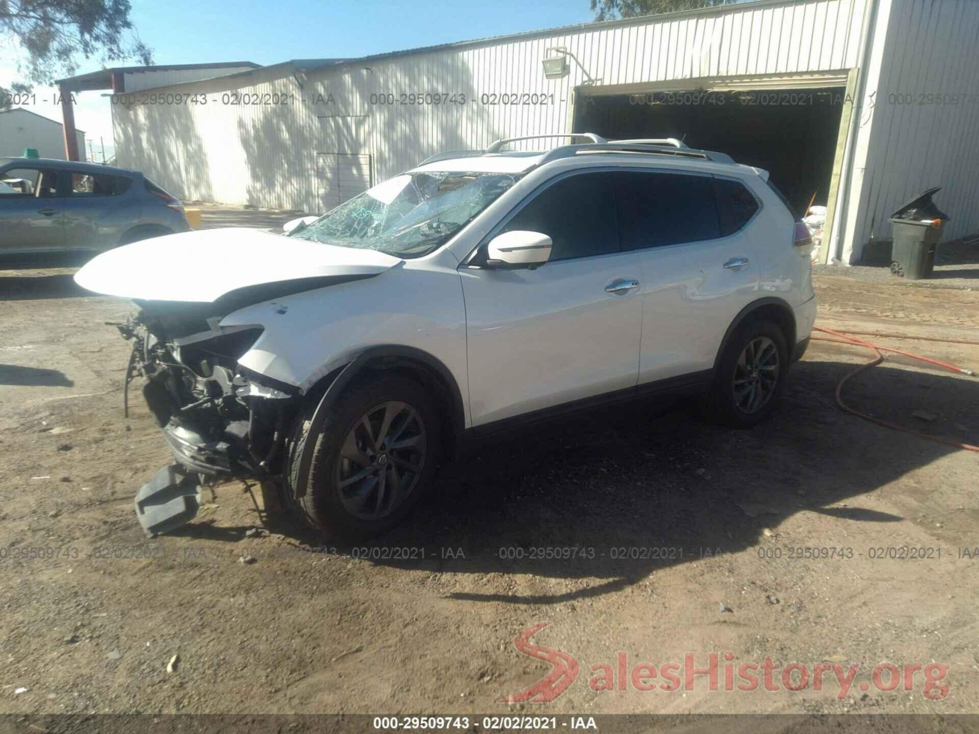 5N1AT2MT5GC863828 2016 NISSAN ROGUE