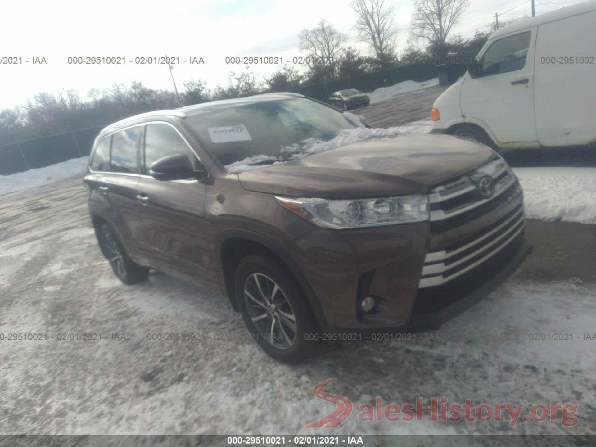 5TDJZRFH1HS438711 2017 TOYOTA HIGHLANDER