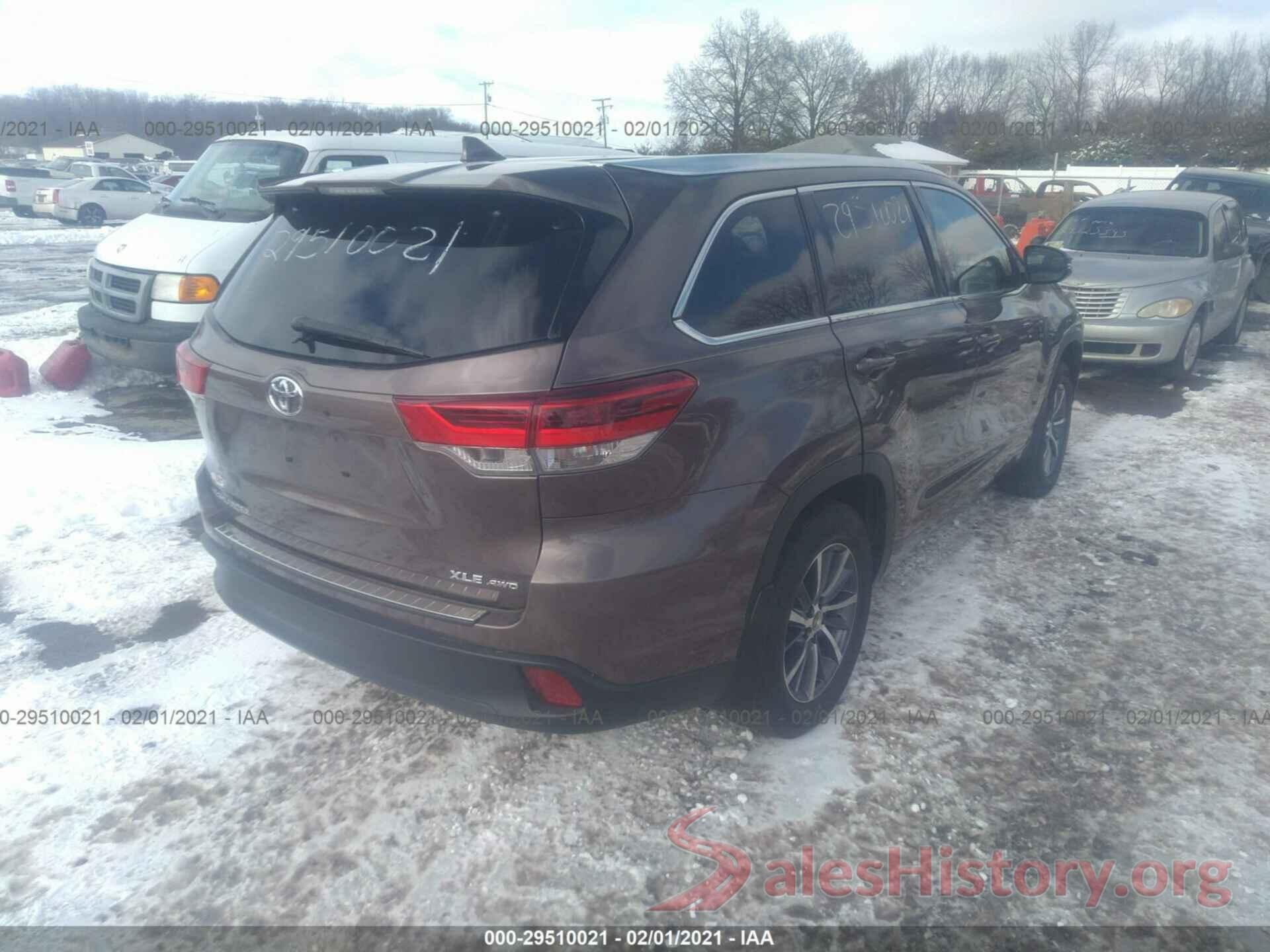 5TDJZRFH1HS438711 2017 TOYOTA HIGHLANDER