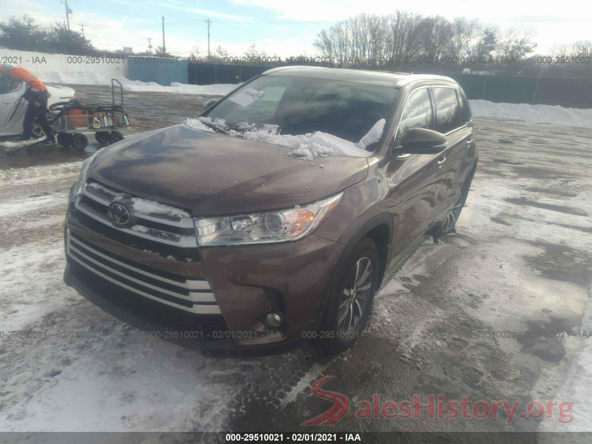 5TDJZRFH1HS438711 2017 TOYOTA HIGHLANDER