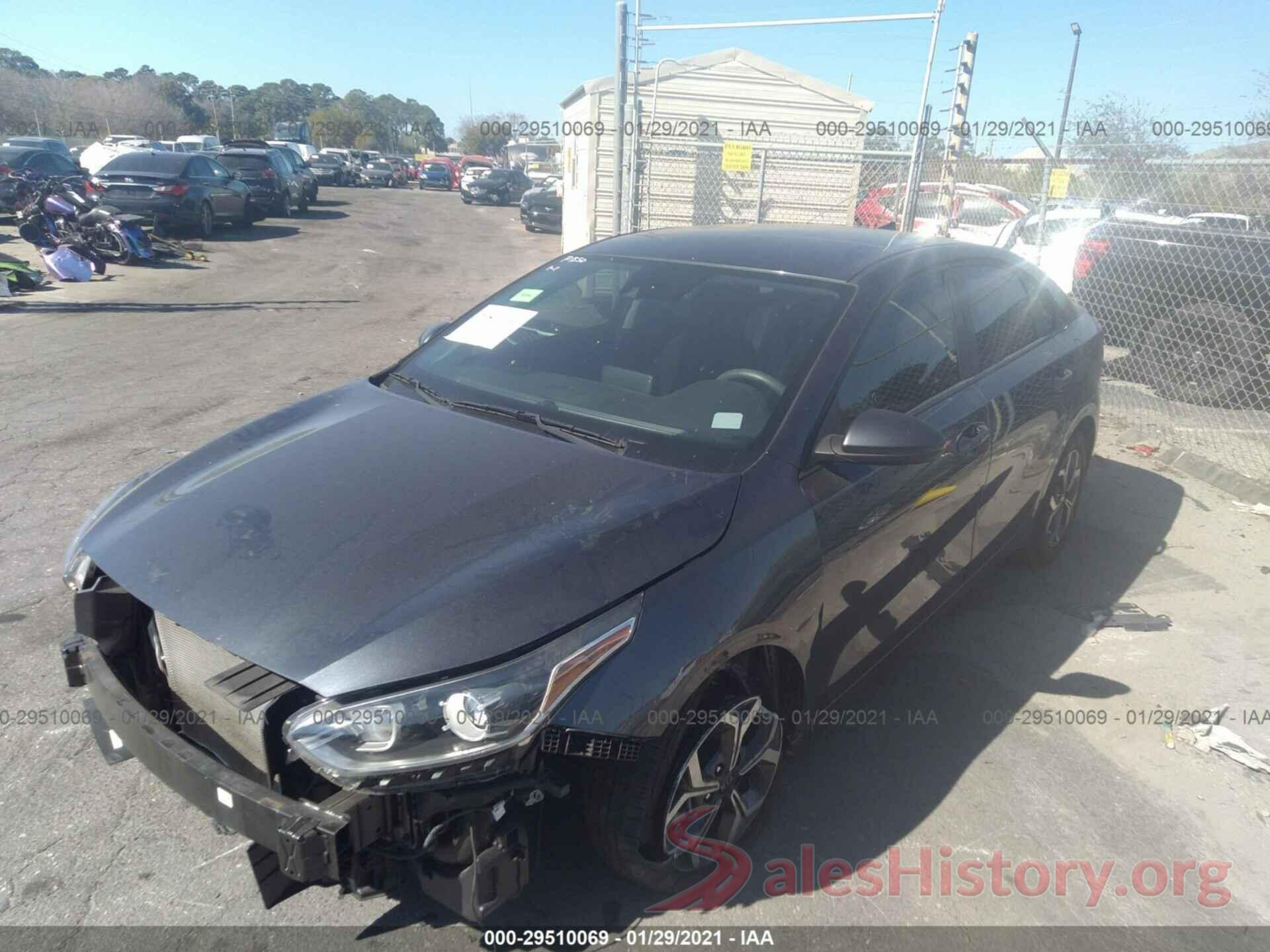 3KPF24ADXKE059922 2019 KIA FORTE