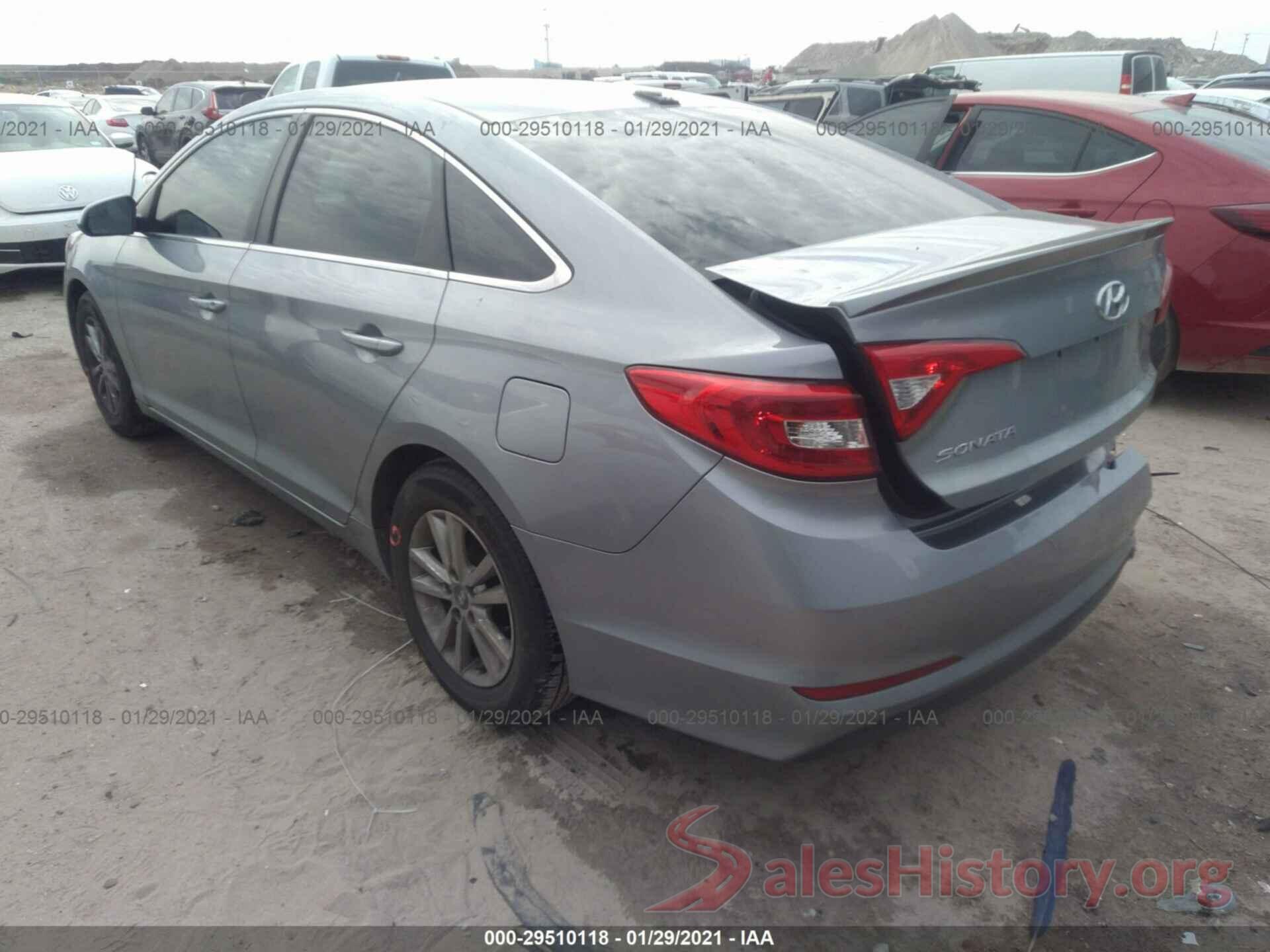 5NPE24AF3GH275711 2016 HYUNDAI SONATA