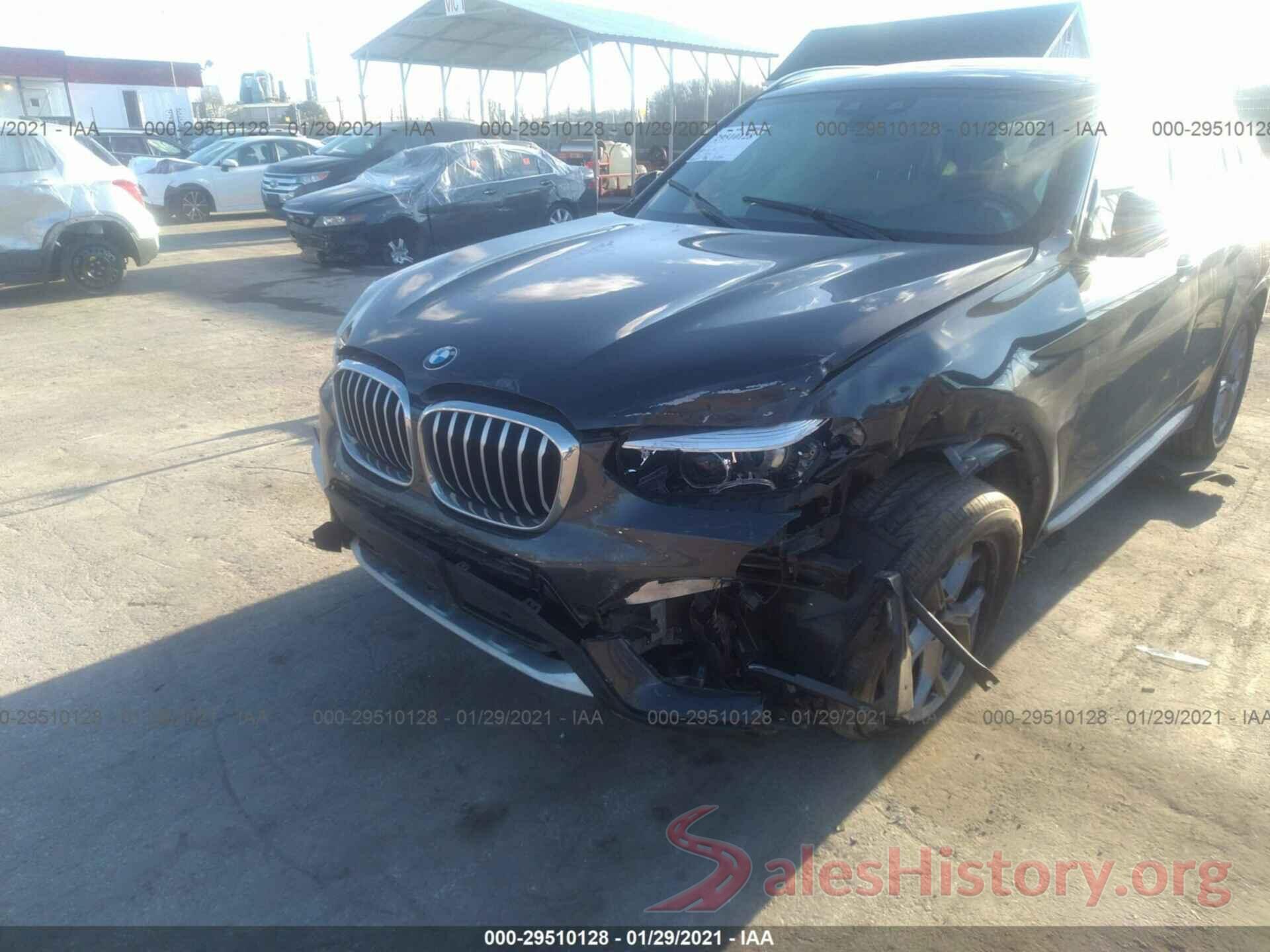 5UXTY5C05L9B01244 2020 BMW X3