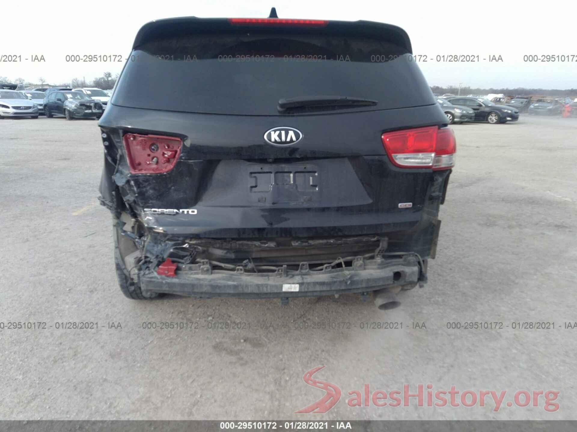 5XYPGDA36GG044891 2016 KIA SORENTO