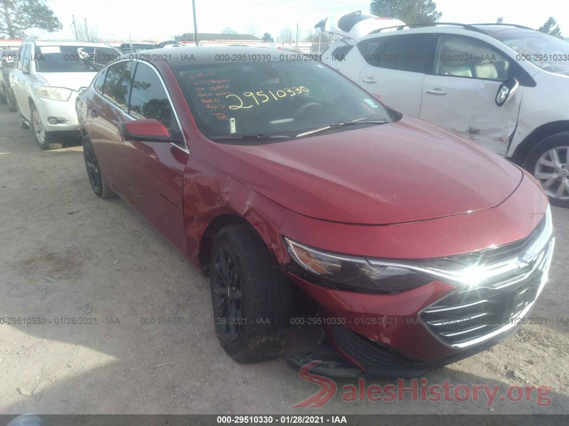 1G1ZD5ST0KF132975 2019 CHEVROLET MALIBU